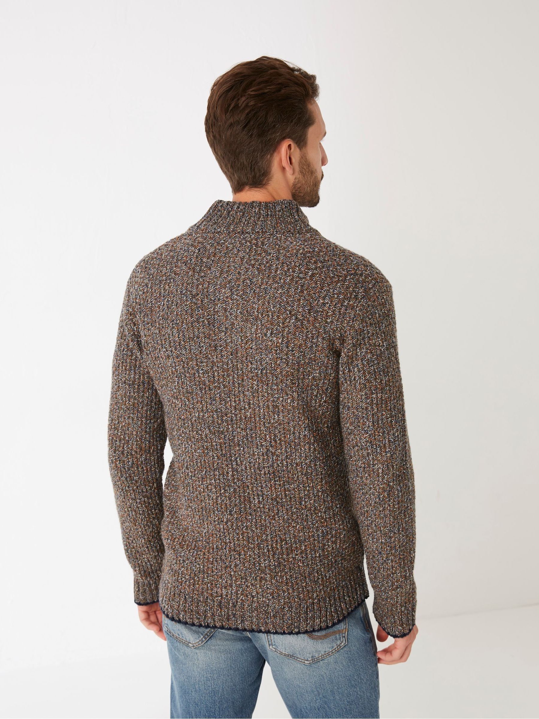 Green Hove Twist Half Neck Jumper - Image 2 of 4