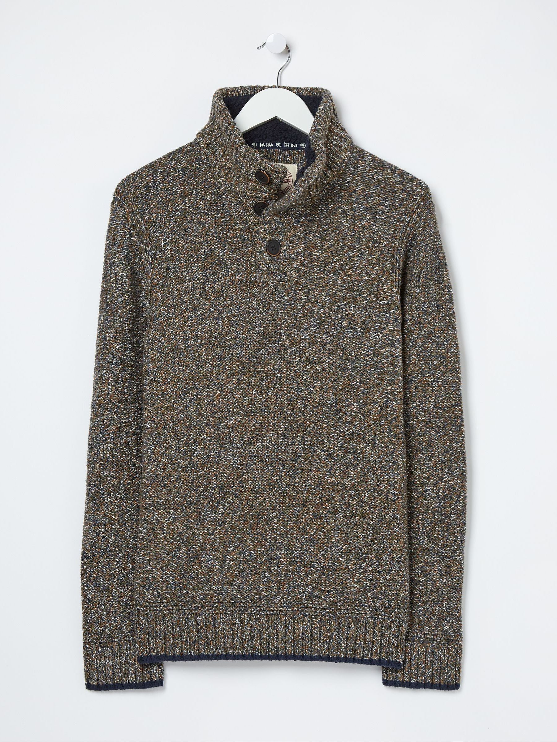 Green Hove Twist Half Neck Jumper - Image 4 of 4