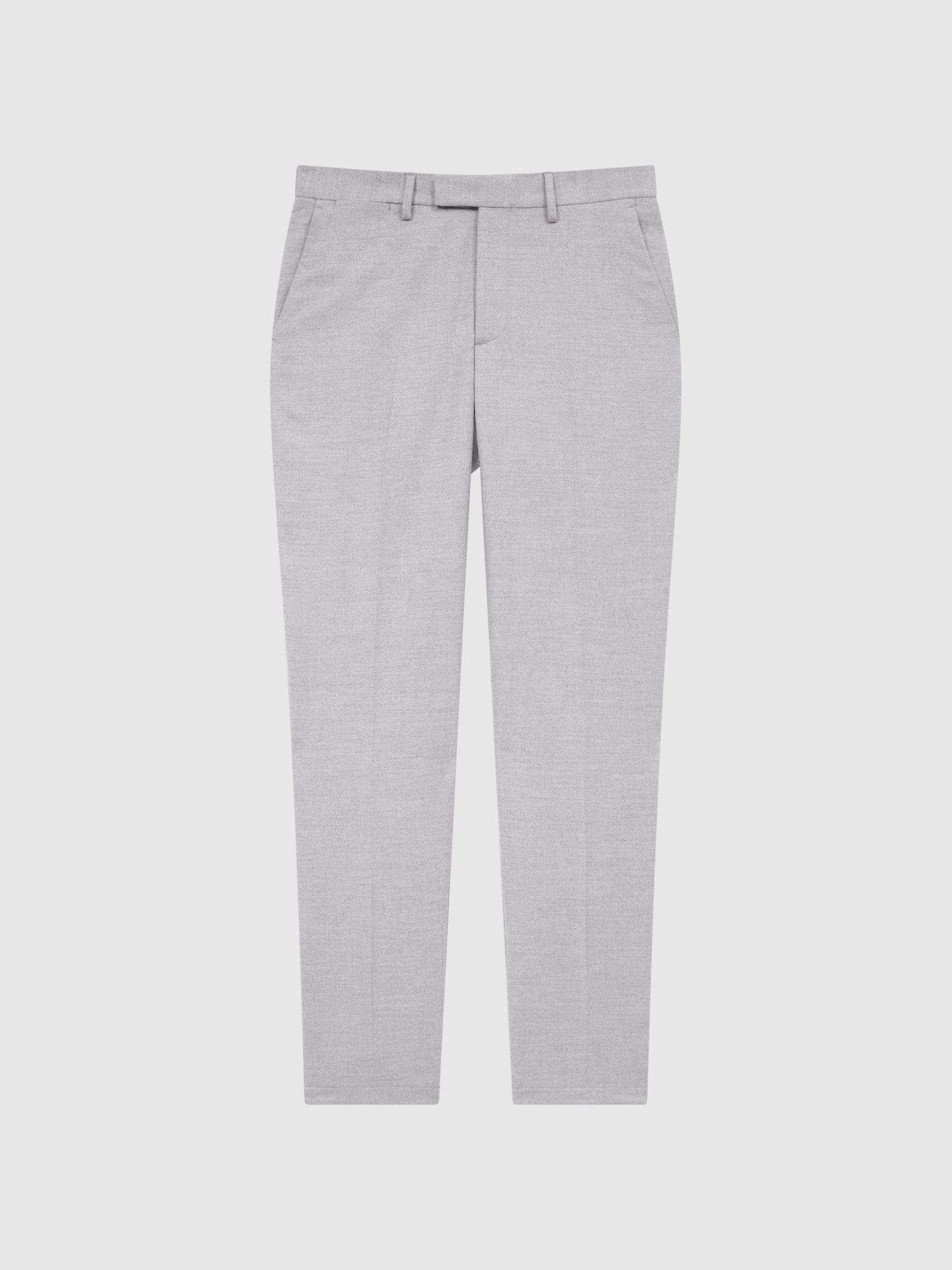 Slim Fit Chinos in Soft Grey - Image 2 of 6