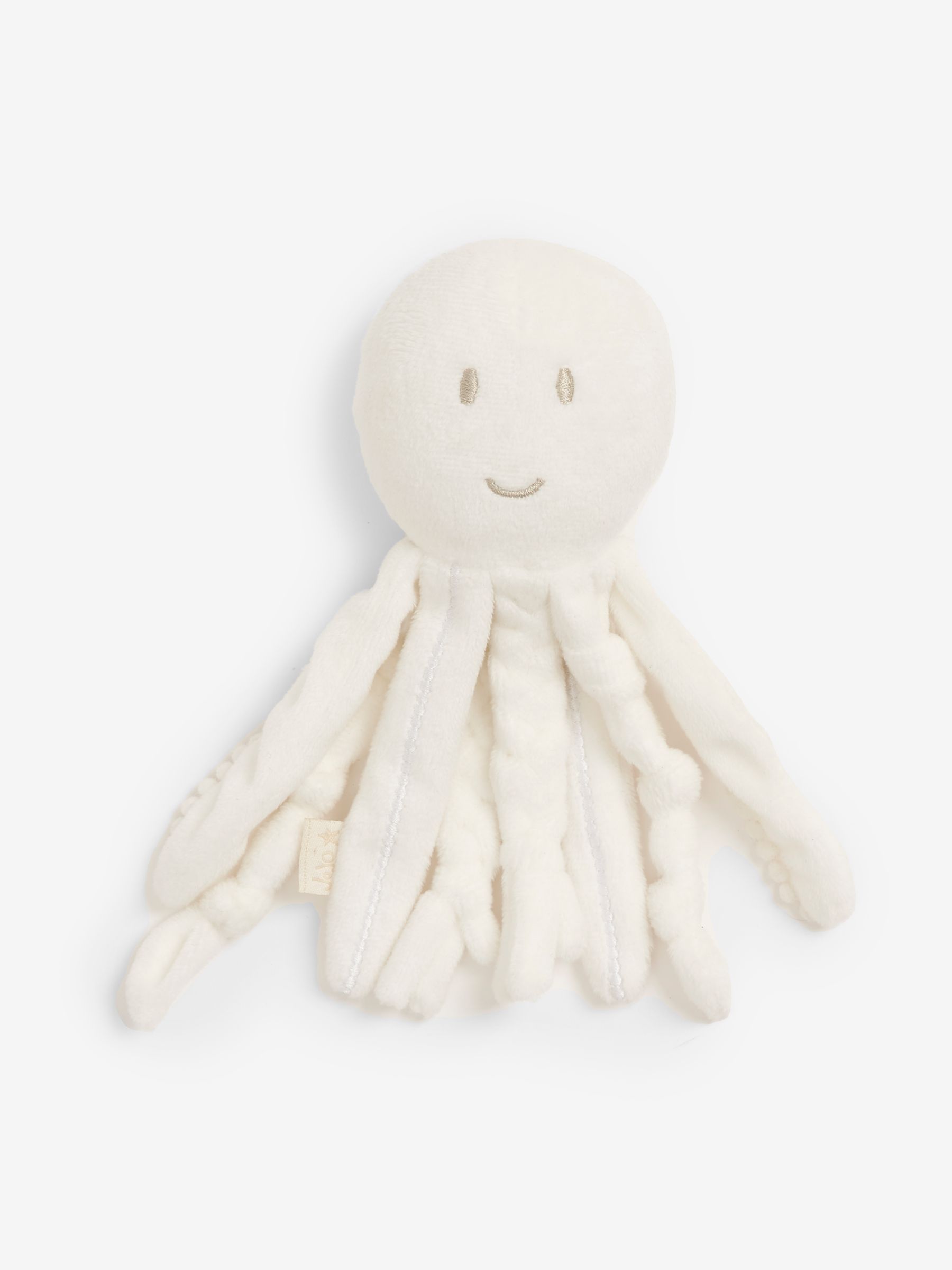 Baby Octopus Soft Toy in White - Image 3 of 3