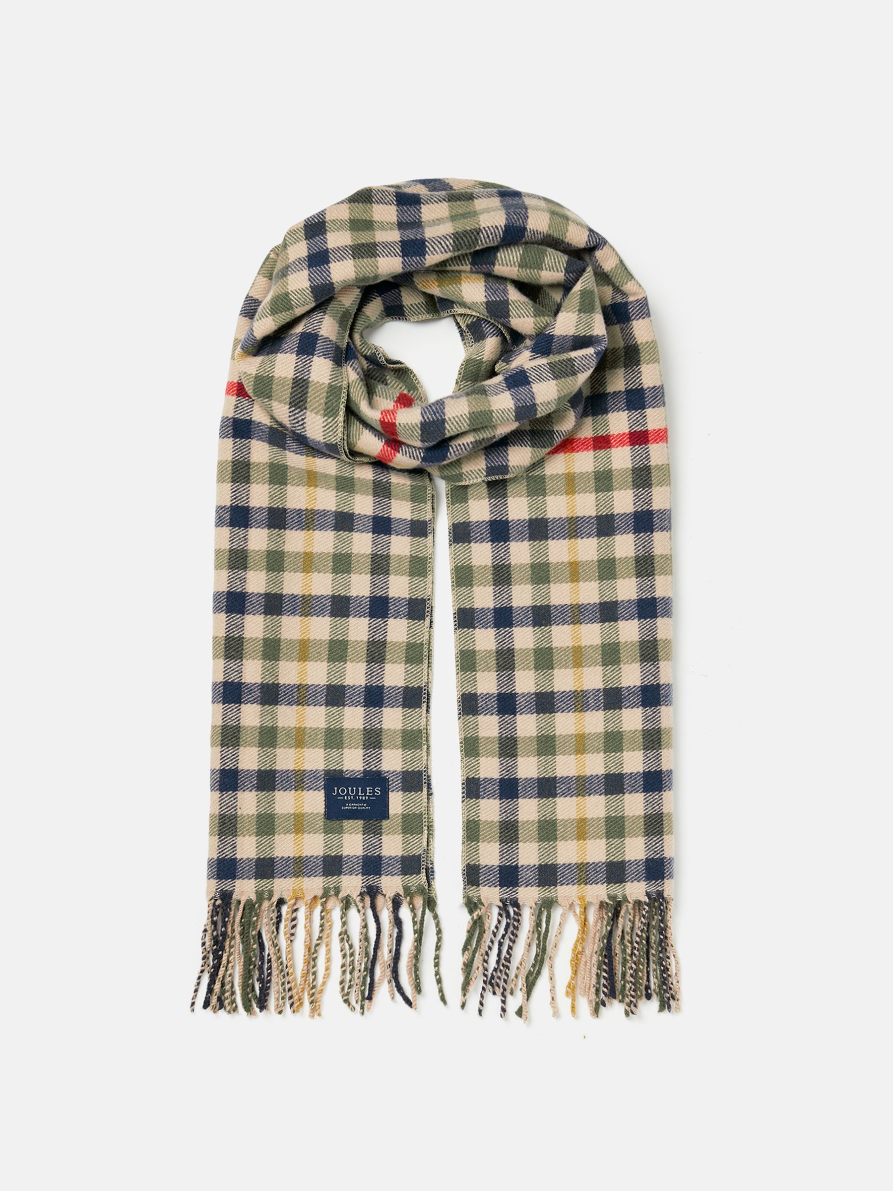 Langtree Checked Scarf - Image 3 of 5