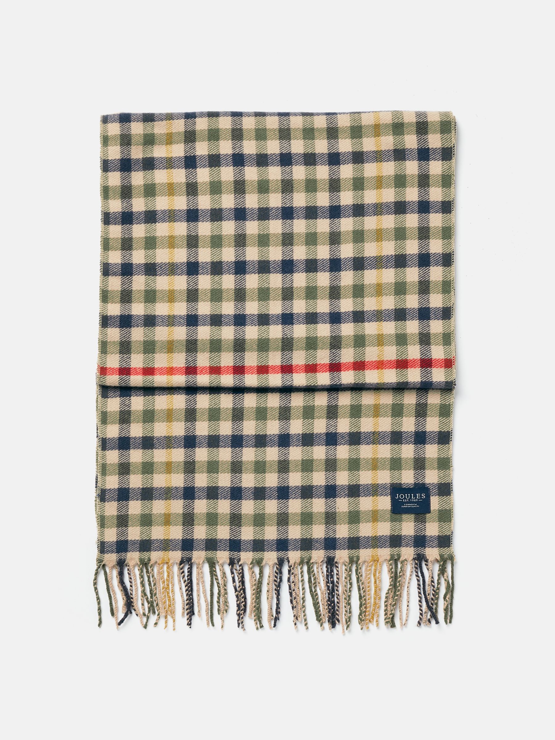 Langtree Checked Scarf - Image 4 of 5