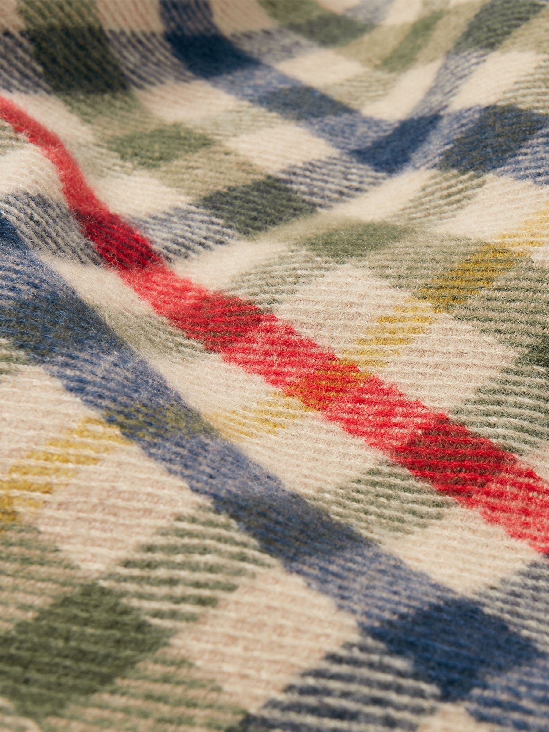 Langtree Checked Scarf - Image 5 of 5