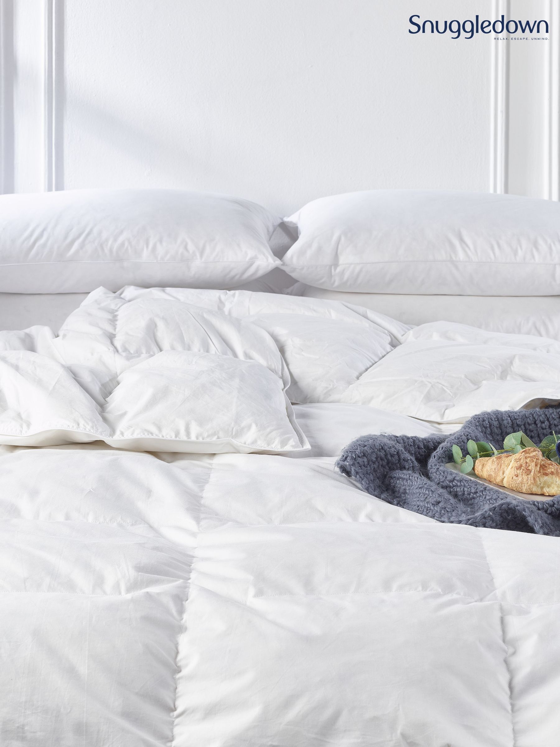Snuggledown White Goose Feather and Down 13.5 Tog Duvet - Image 11 of 11
