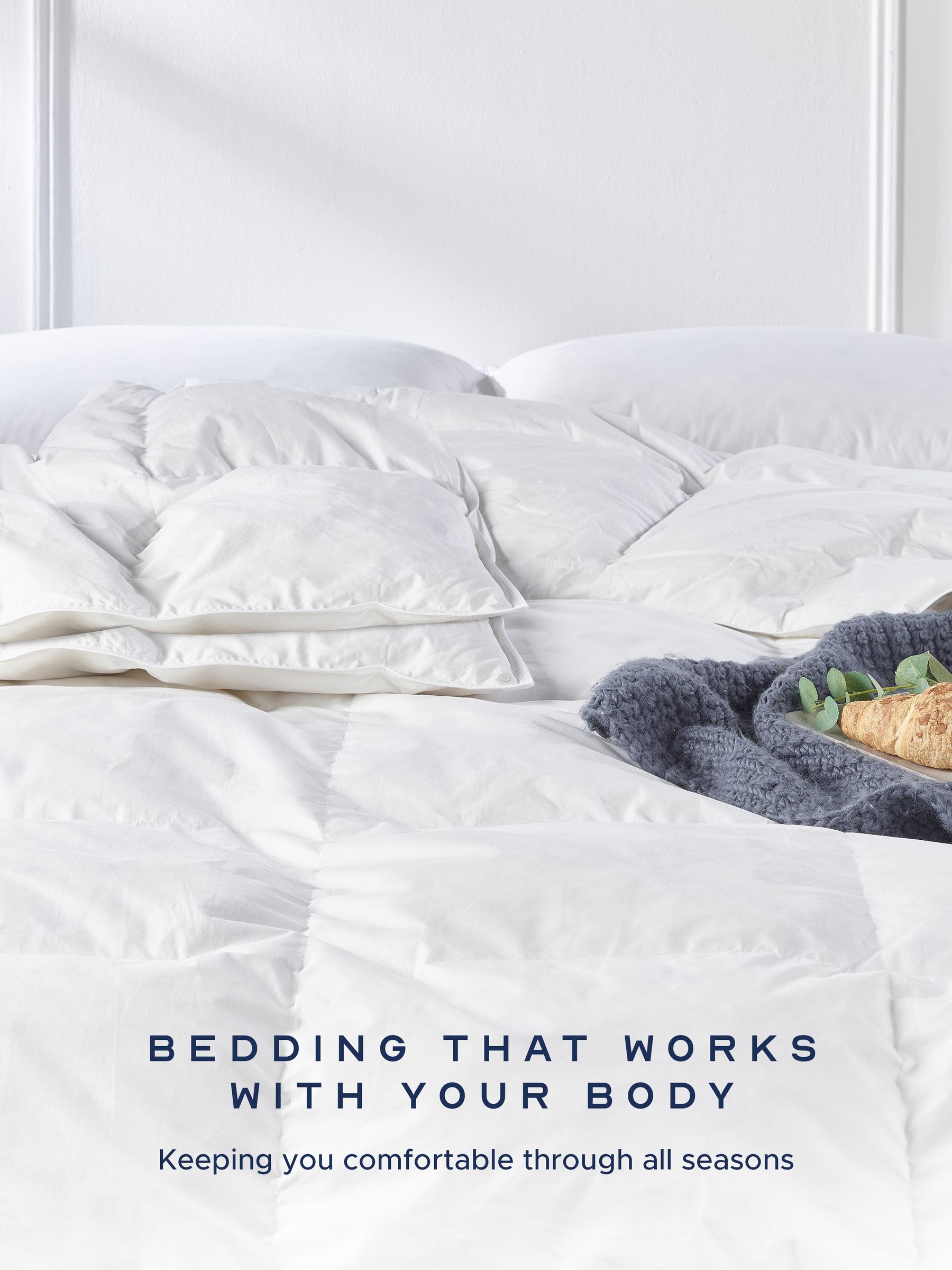 Snuggledown White Goose Feather & Down 13.5 Tog Duvet - Image 3 of 10