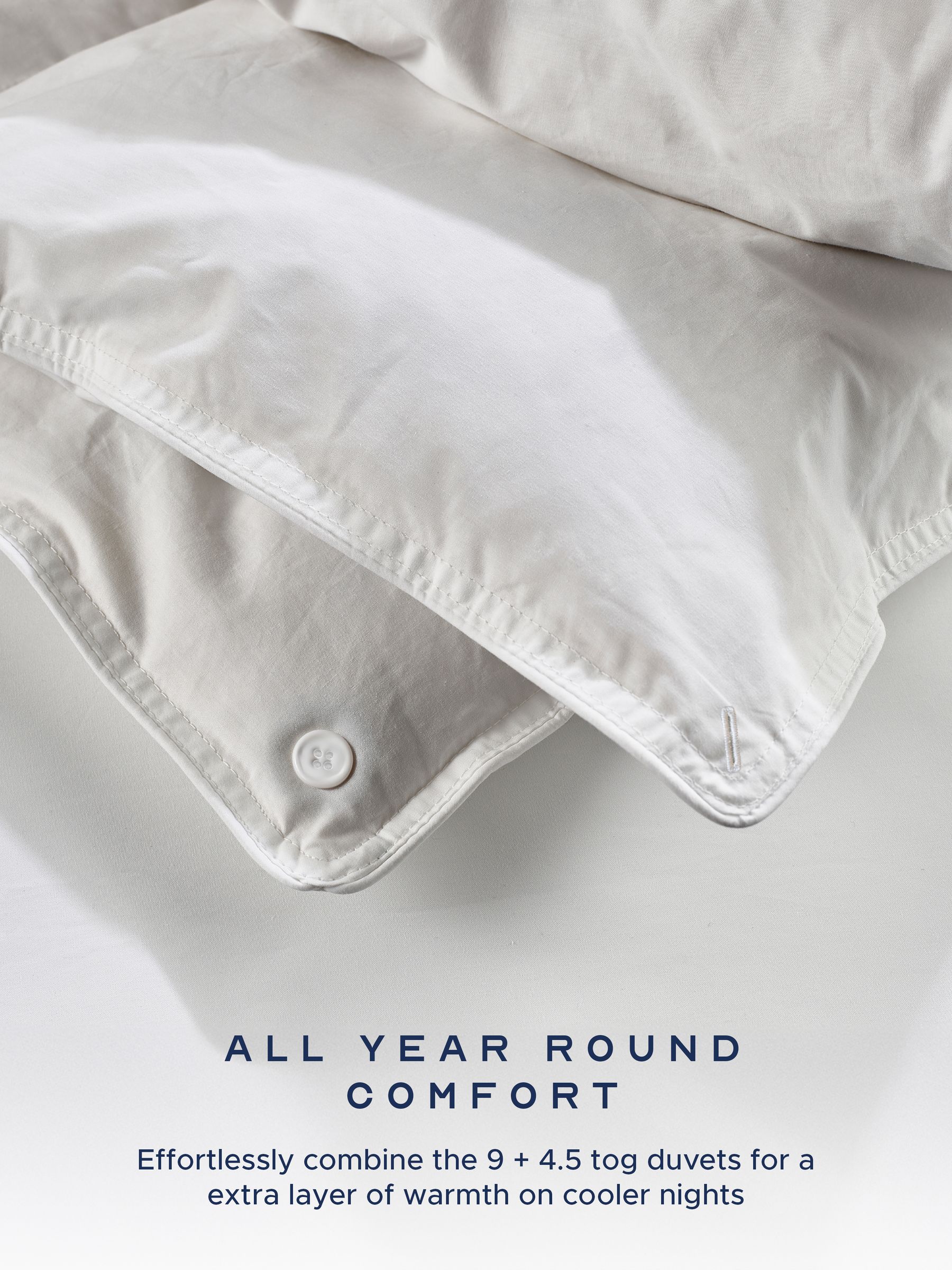 Snuggledown White Goose Feather & Down 13.5 Tog Duvet - Image 5 of 10