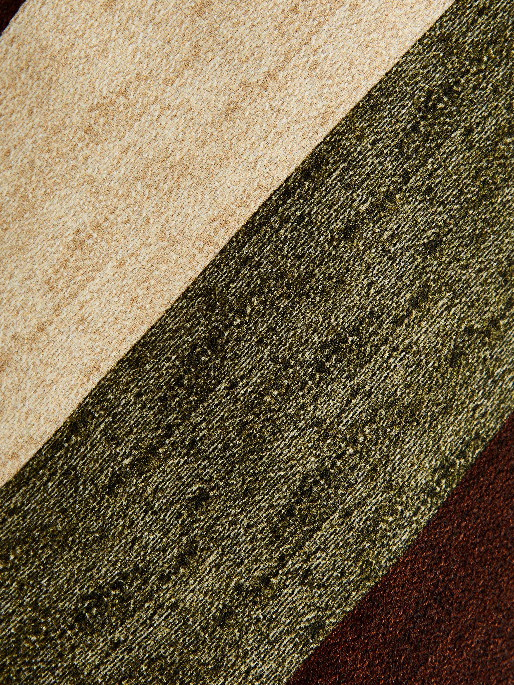 Club Print Silk Tie in Green - Image 5 of 5