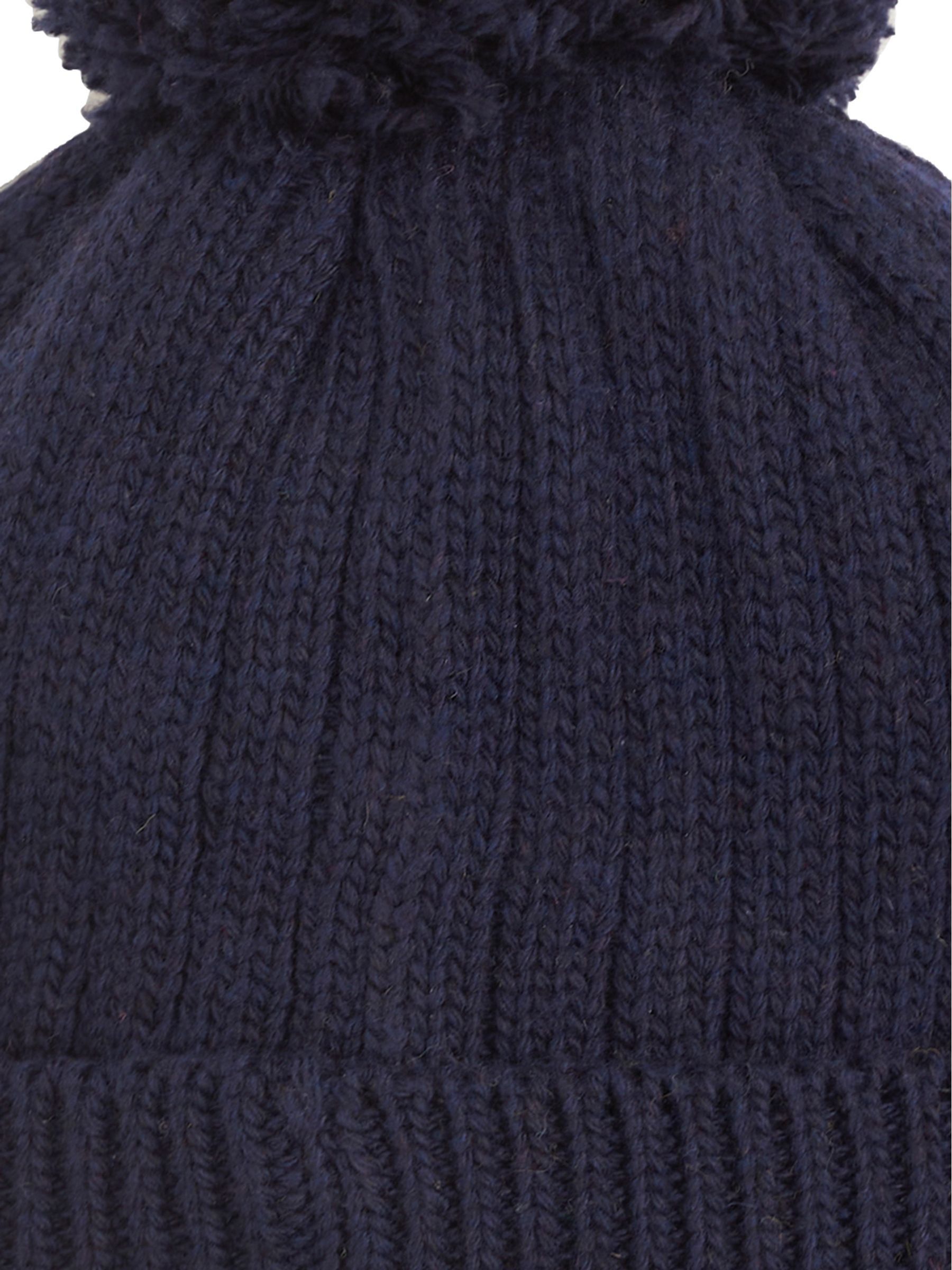 Navy Blue Cosy Rib Hat - Image 3 of 3