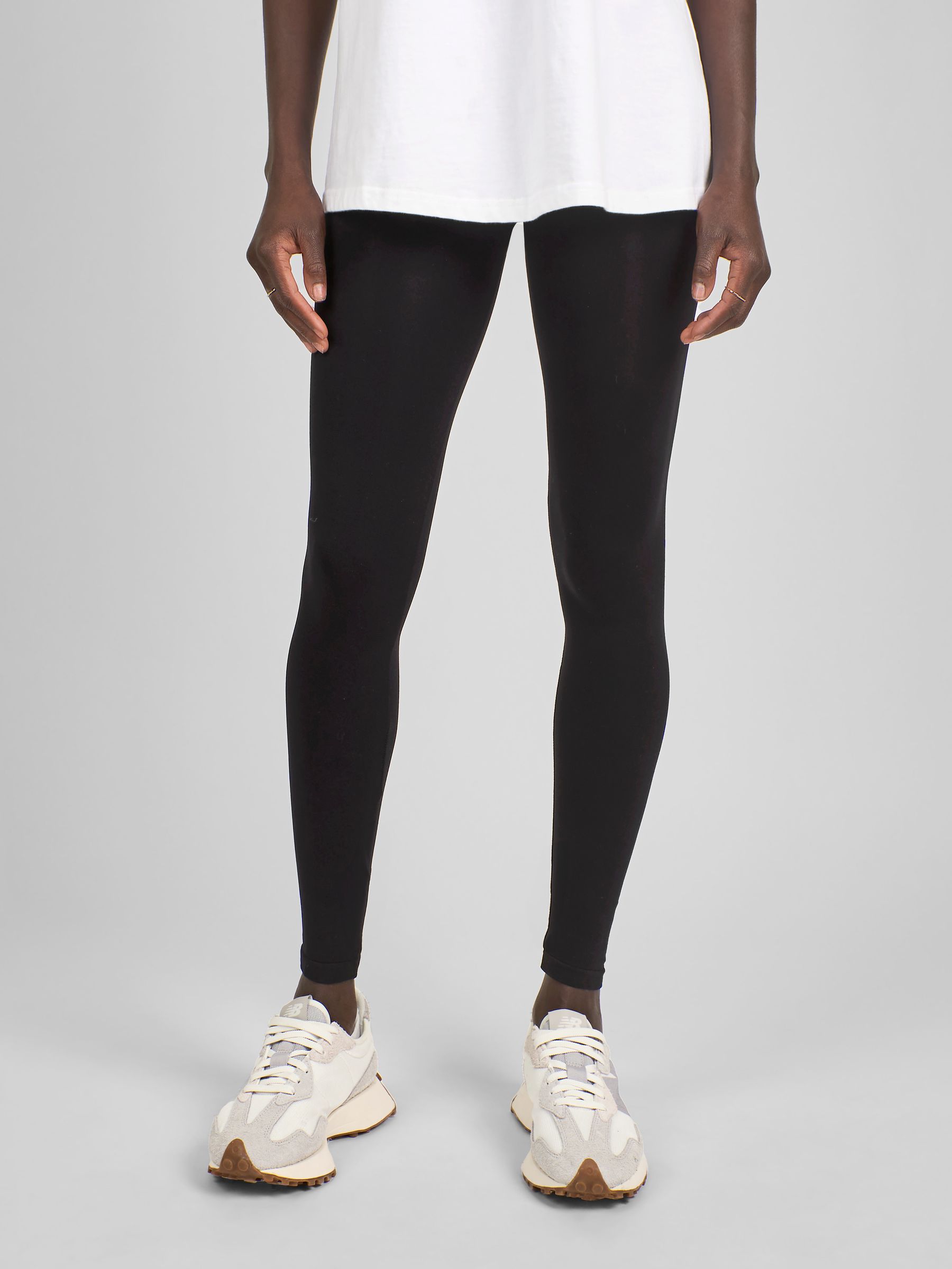 Black Postnatal Support Leggings - Image 1 of 6