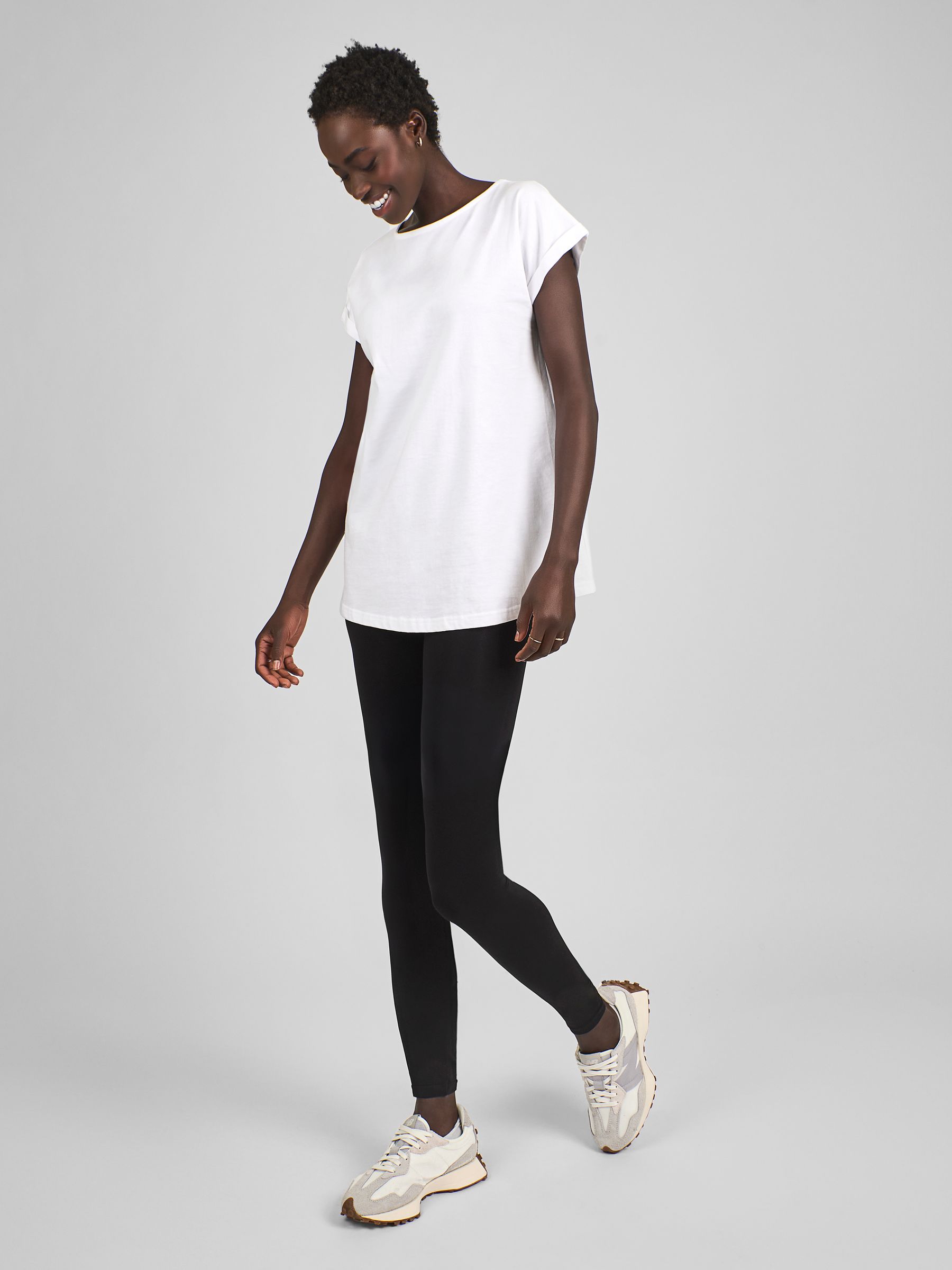 Black Postnatal Support Leggings - Image 3 of 6