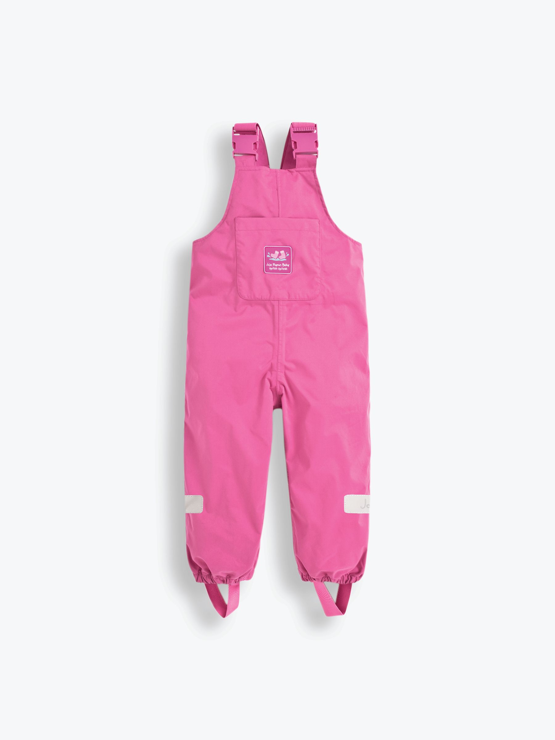 Fuschia Pink Pack-Away Waterproof Dungarees - Image 1 of 1