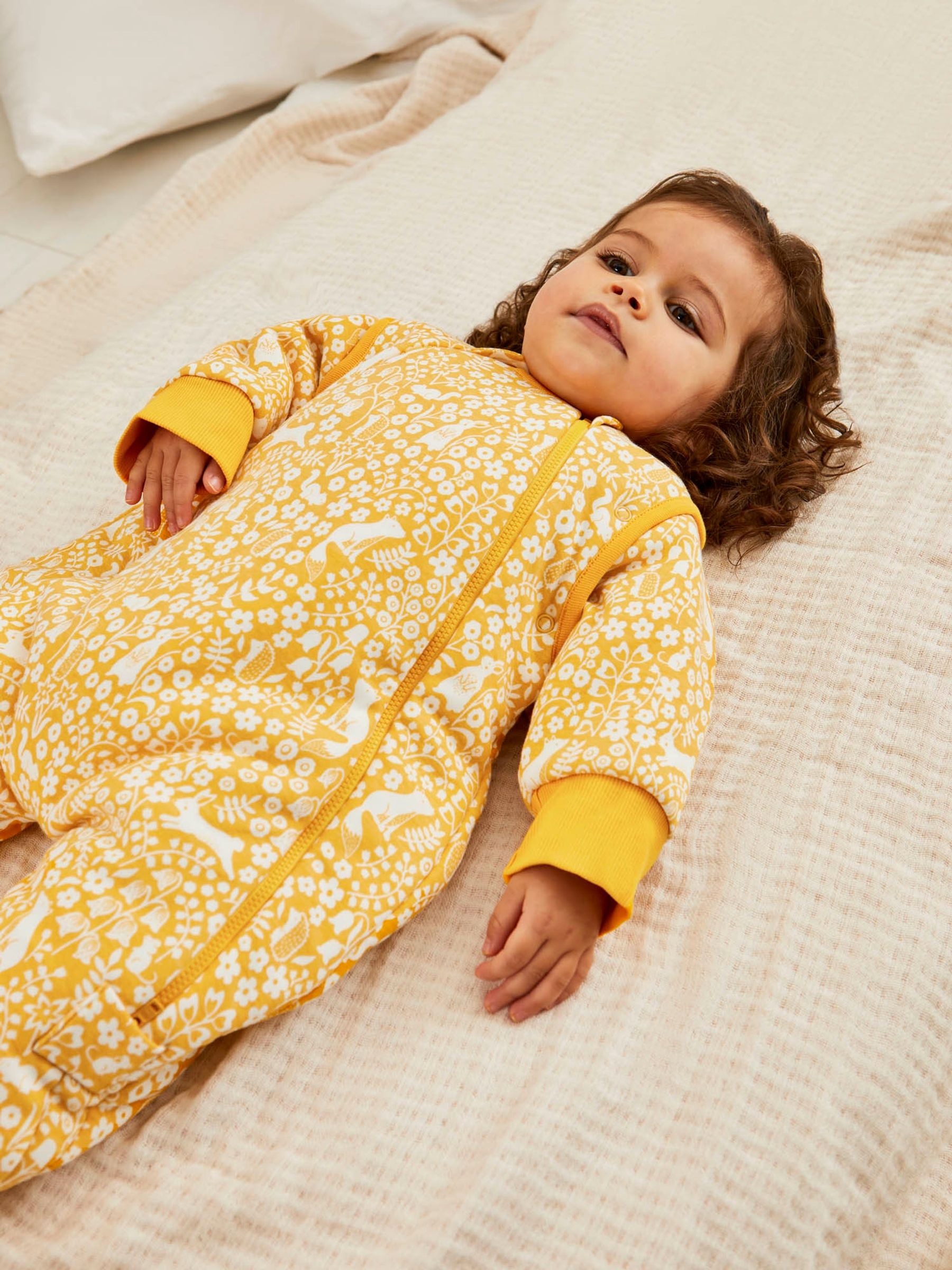 Mustard Woodland 2.5 Tog Sleep Snuggler - Image 1 of 1