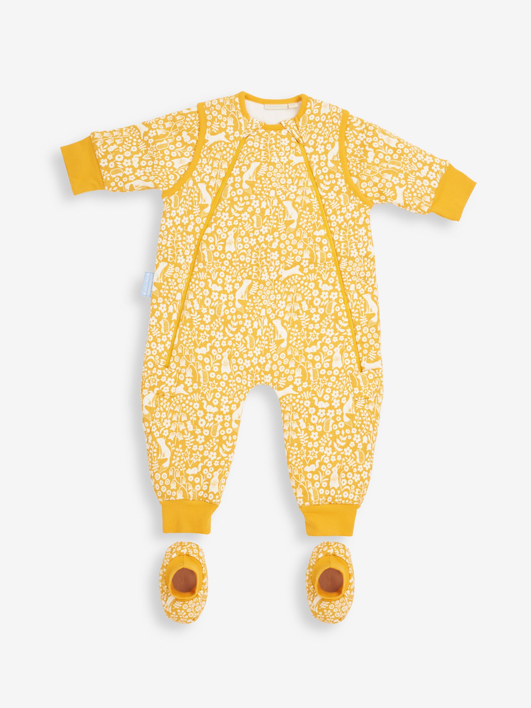 Mustard Woodland 2.5 Tog Sleep Snuggler - Image 2 of 4