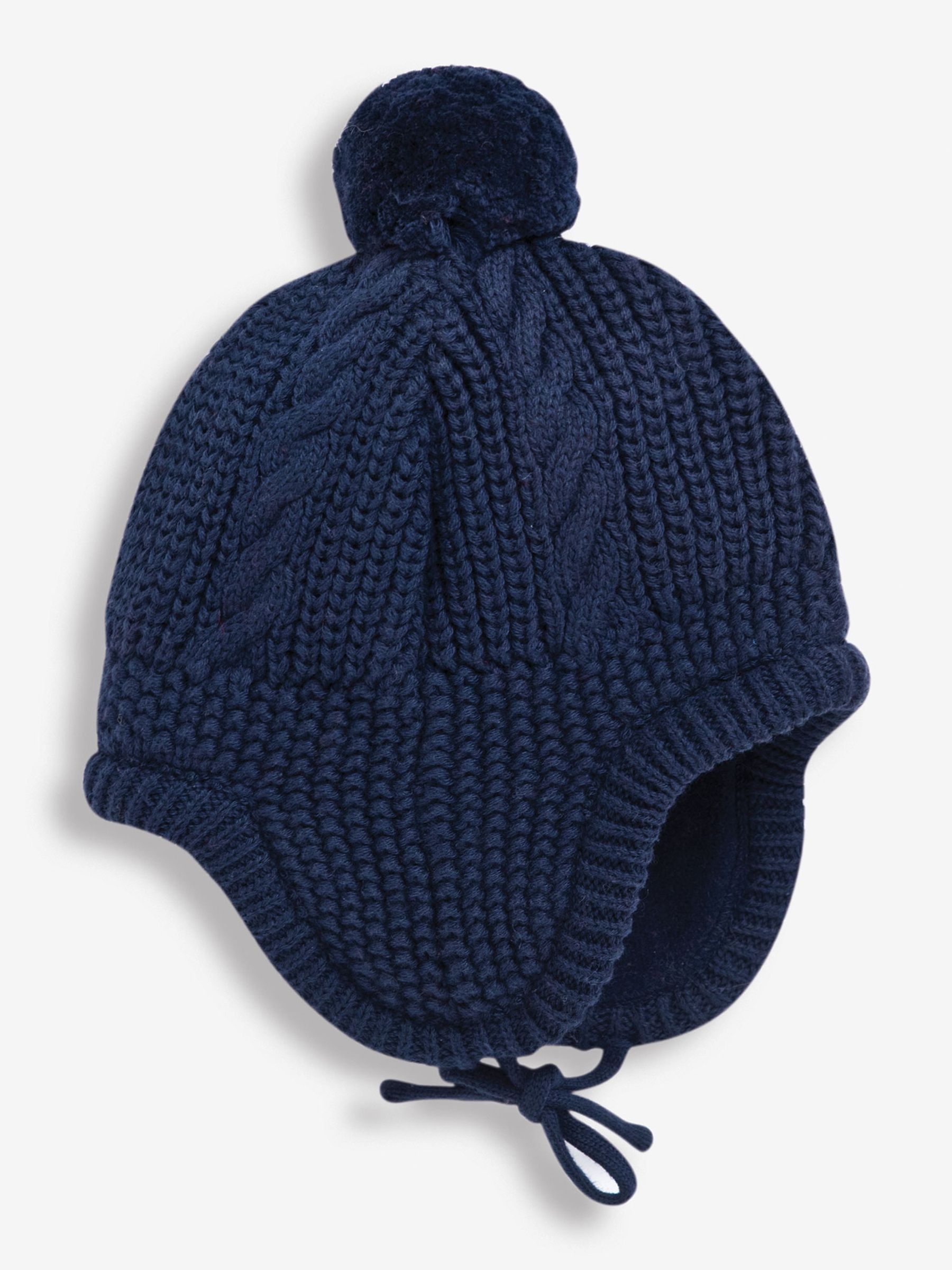 Navy Cosy Cable Knitted Hat - Image 1 of 1
