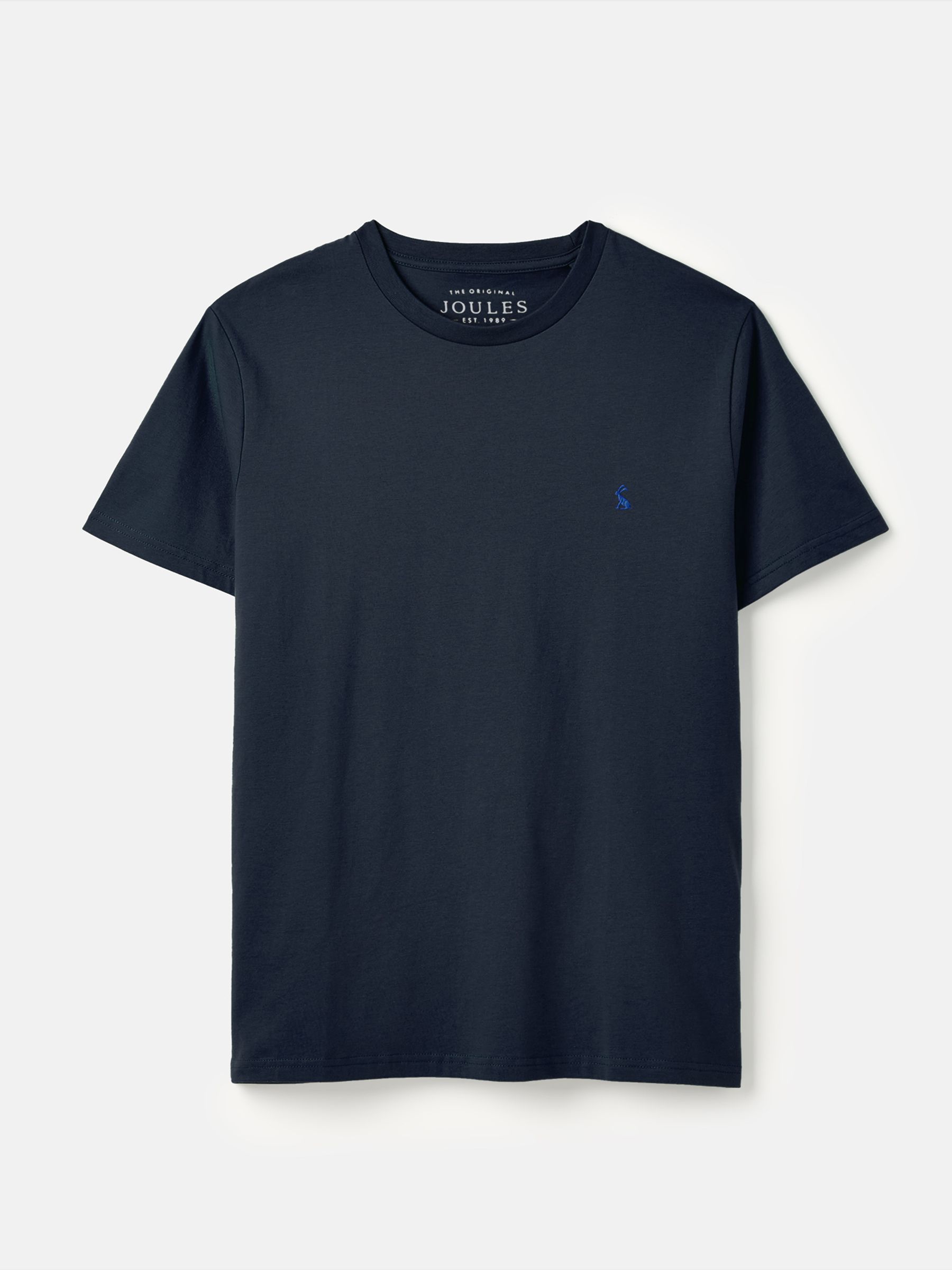 Denton Navy Blue Plain Jersey T-Shirt - Image 5 of 5