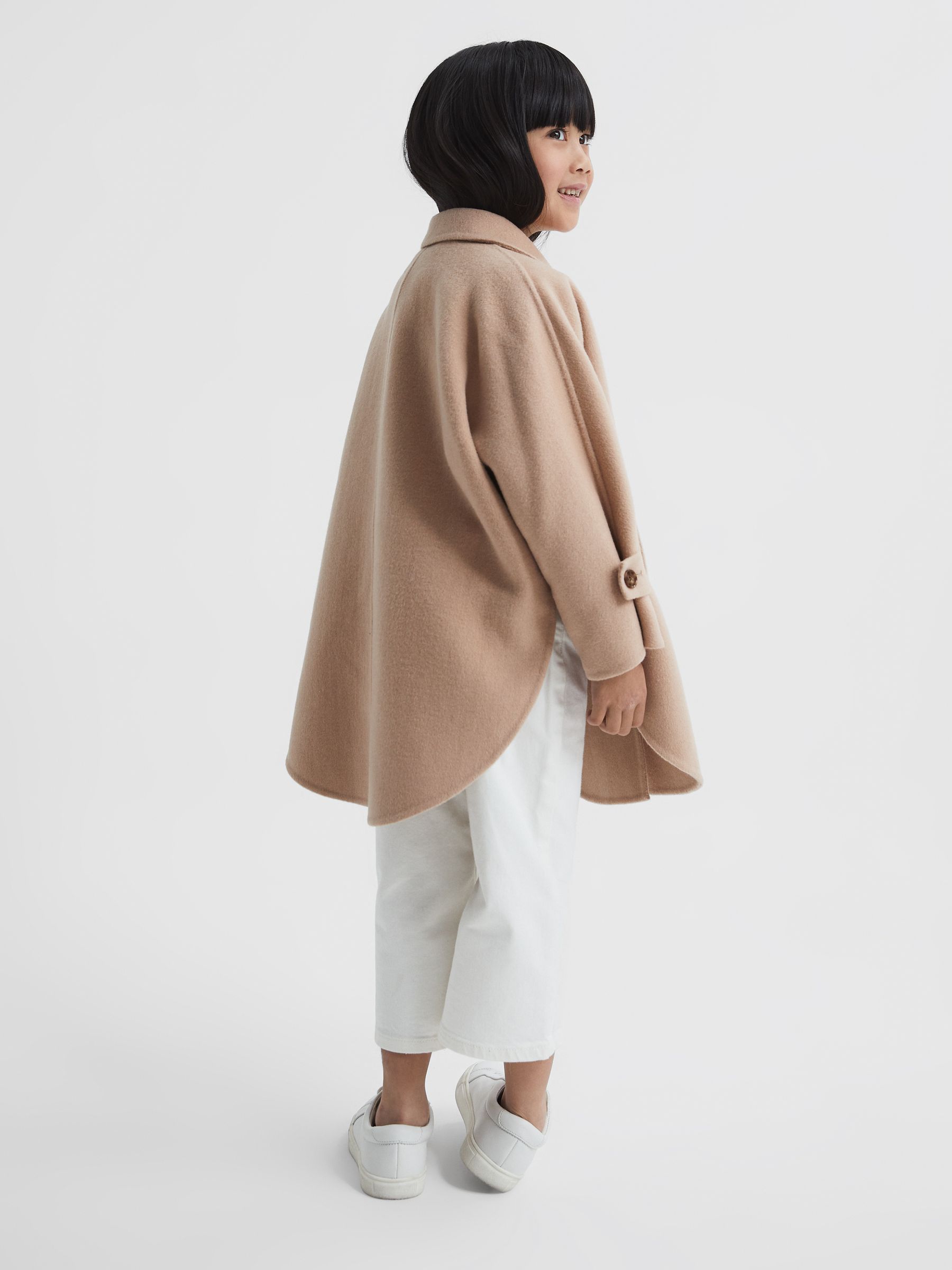 Senior Wool Cape in Camel - Image 8 of 10