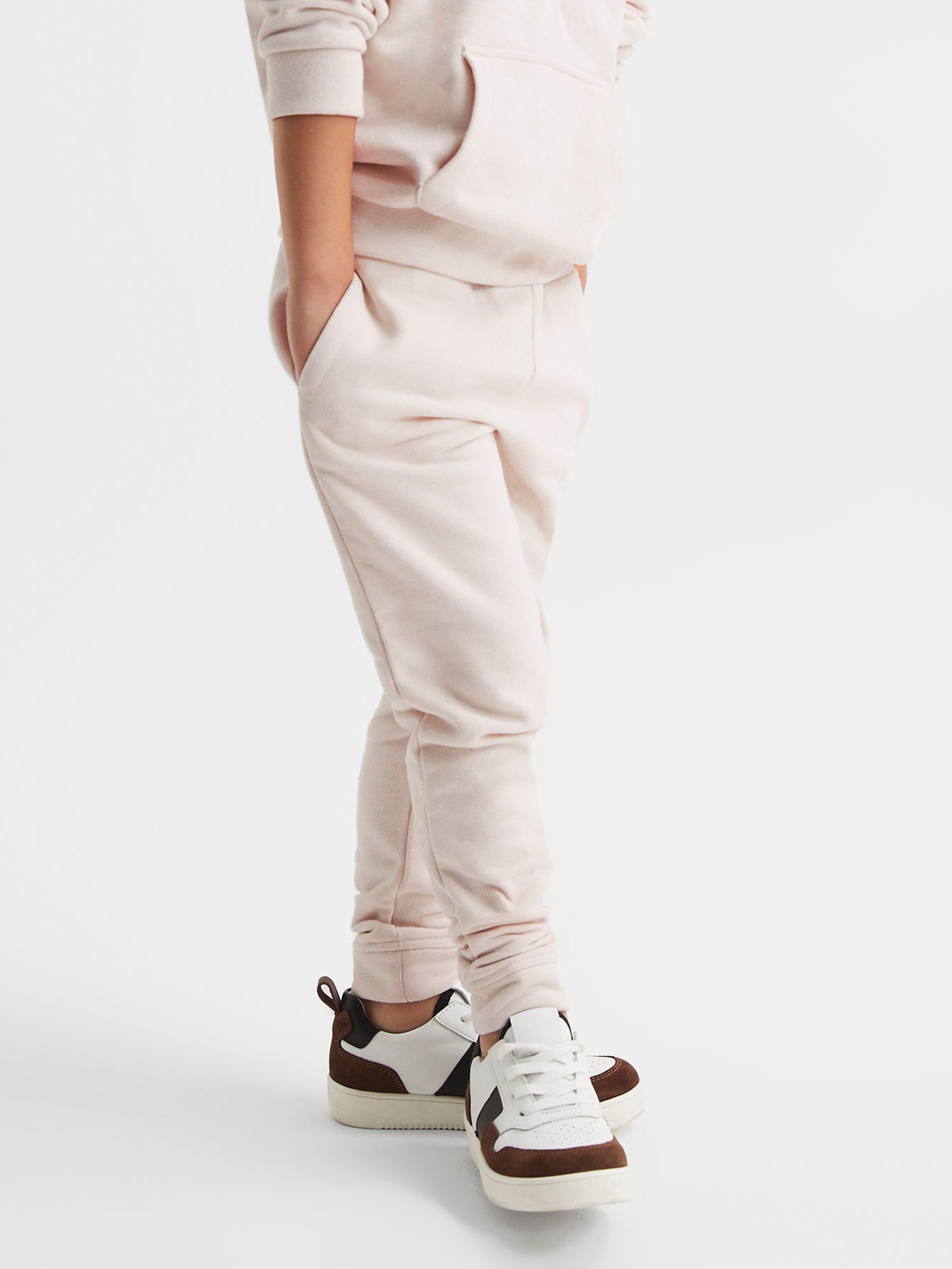 Garment Dye Joggers in Cream - Image 1 of 5