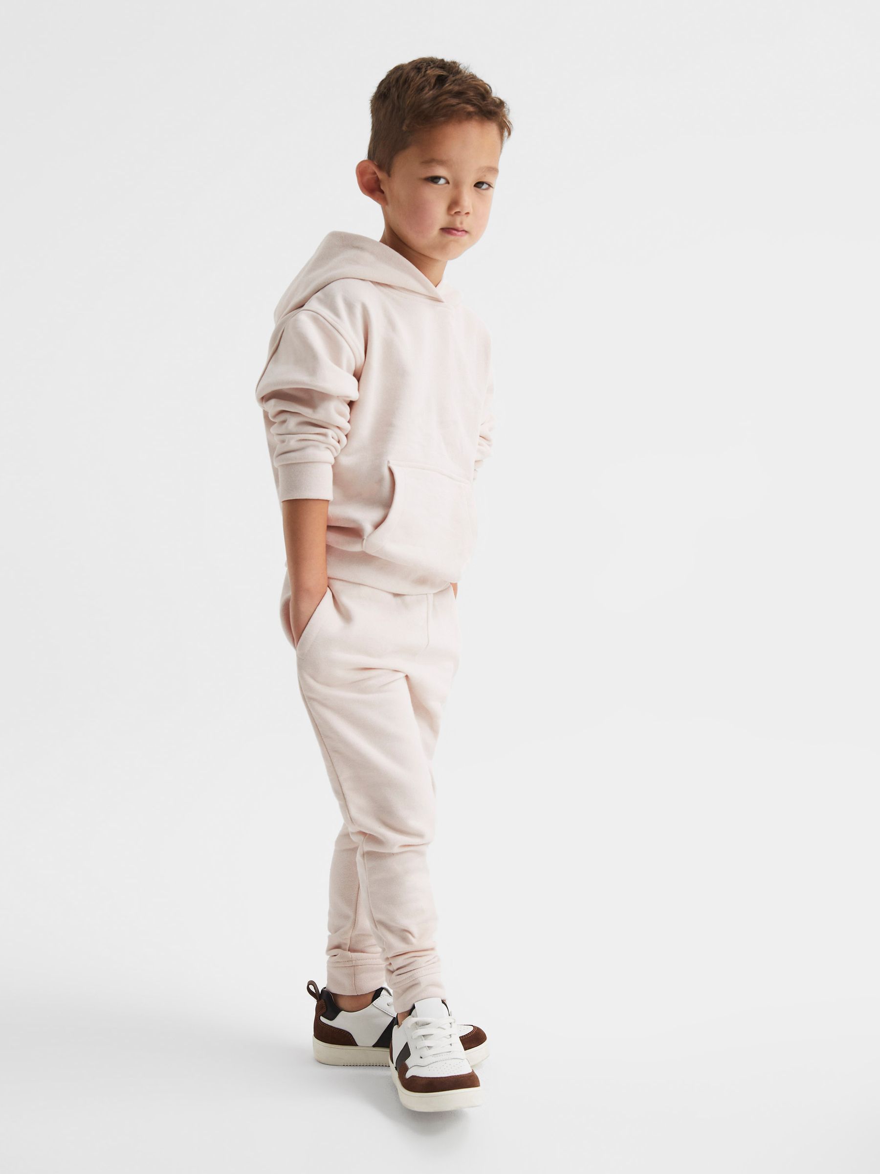 Garment Dye Joggers in Cream - Image 4 of 5