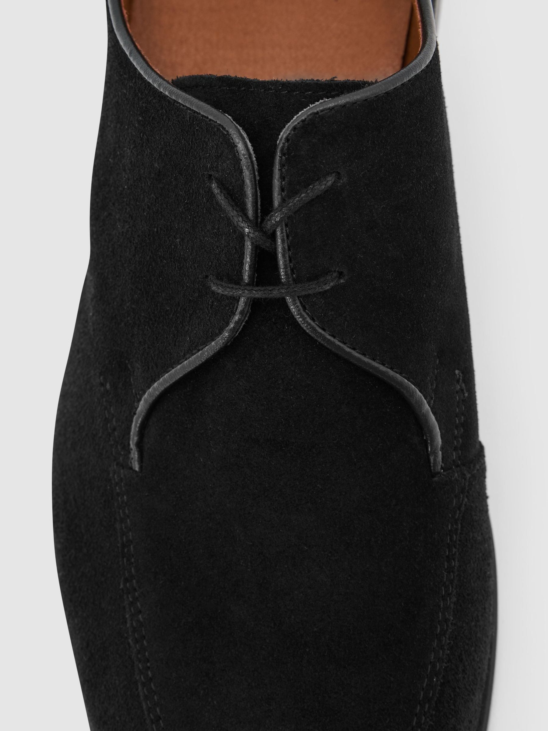 Lace-Up Derby Shoes in Black - Image 6 of 6