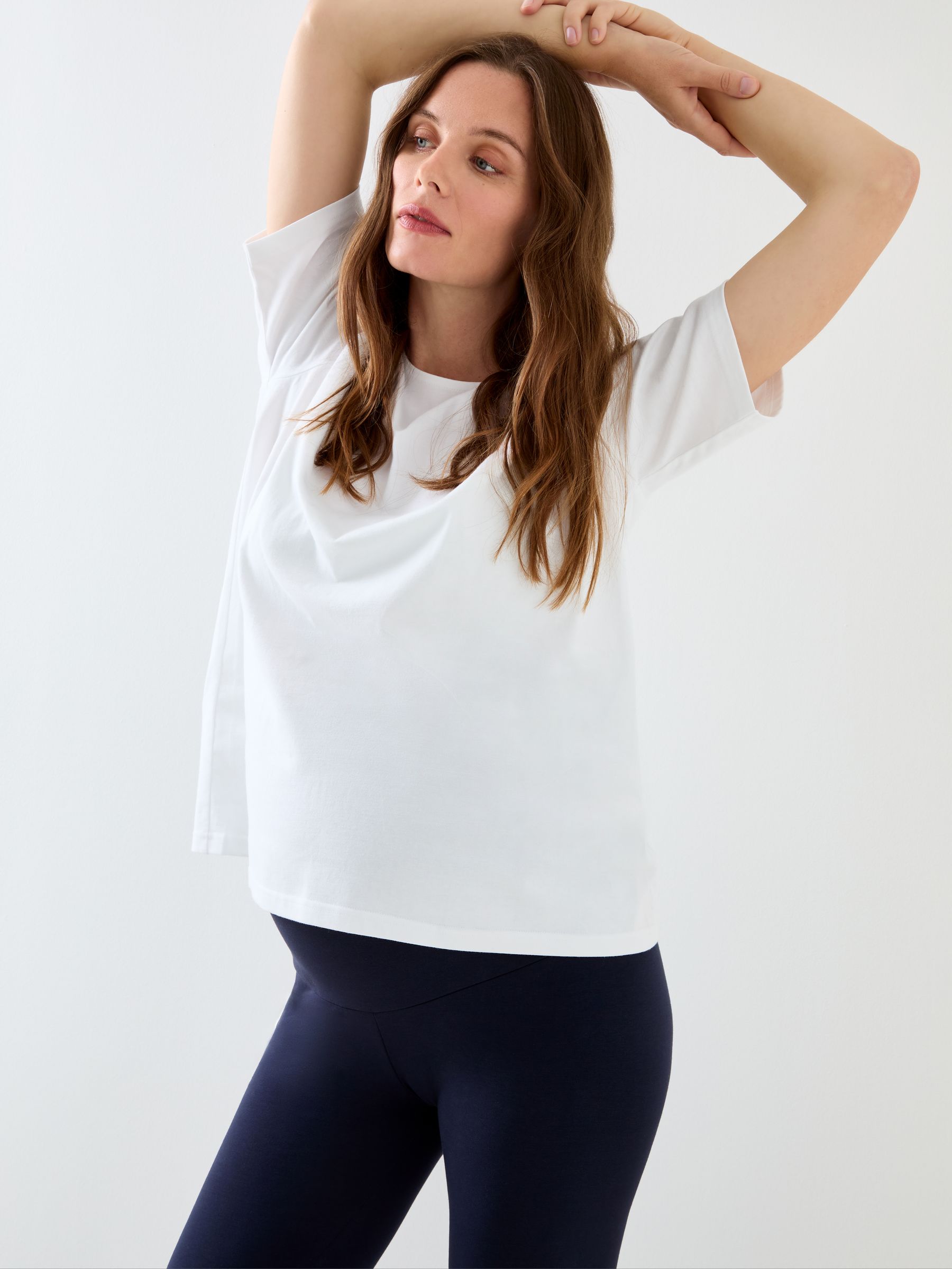 Navy Blue Super Soft Seamless Leggings - Image 3 of 4