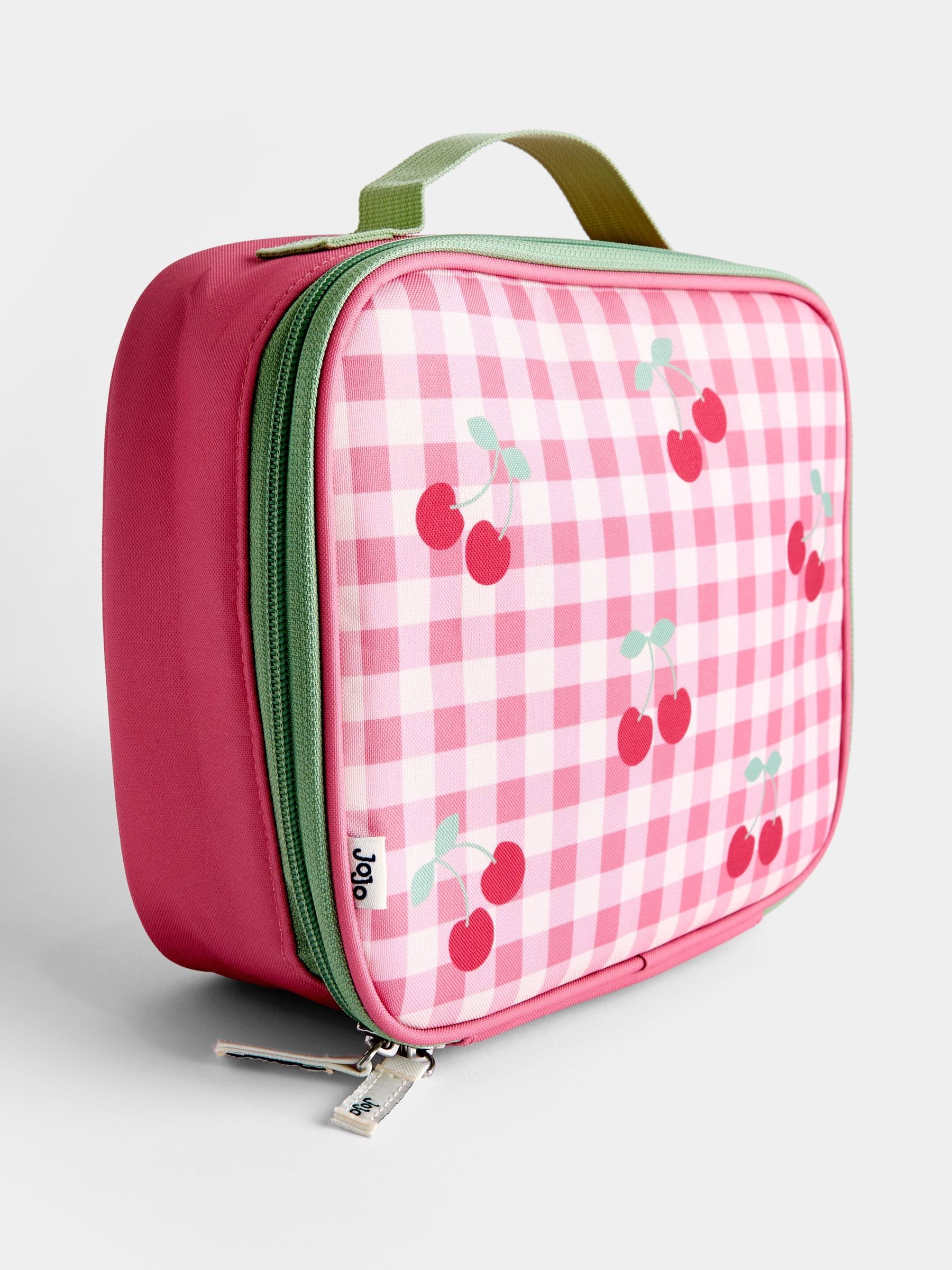 Cherry Gingham Deluxe Lunchbag - Image 2 of 4