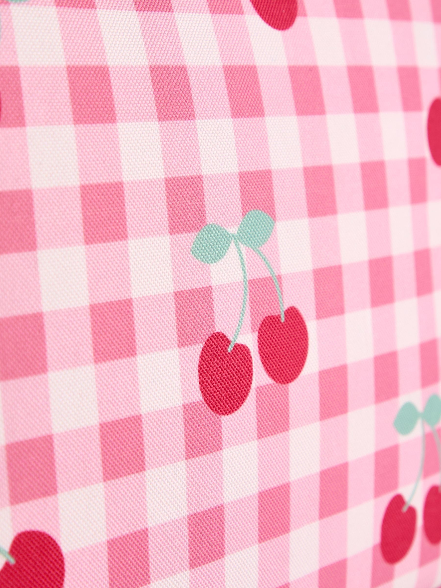 Cherry Gingham Deluxe Lunchbag - Image 4 of 4