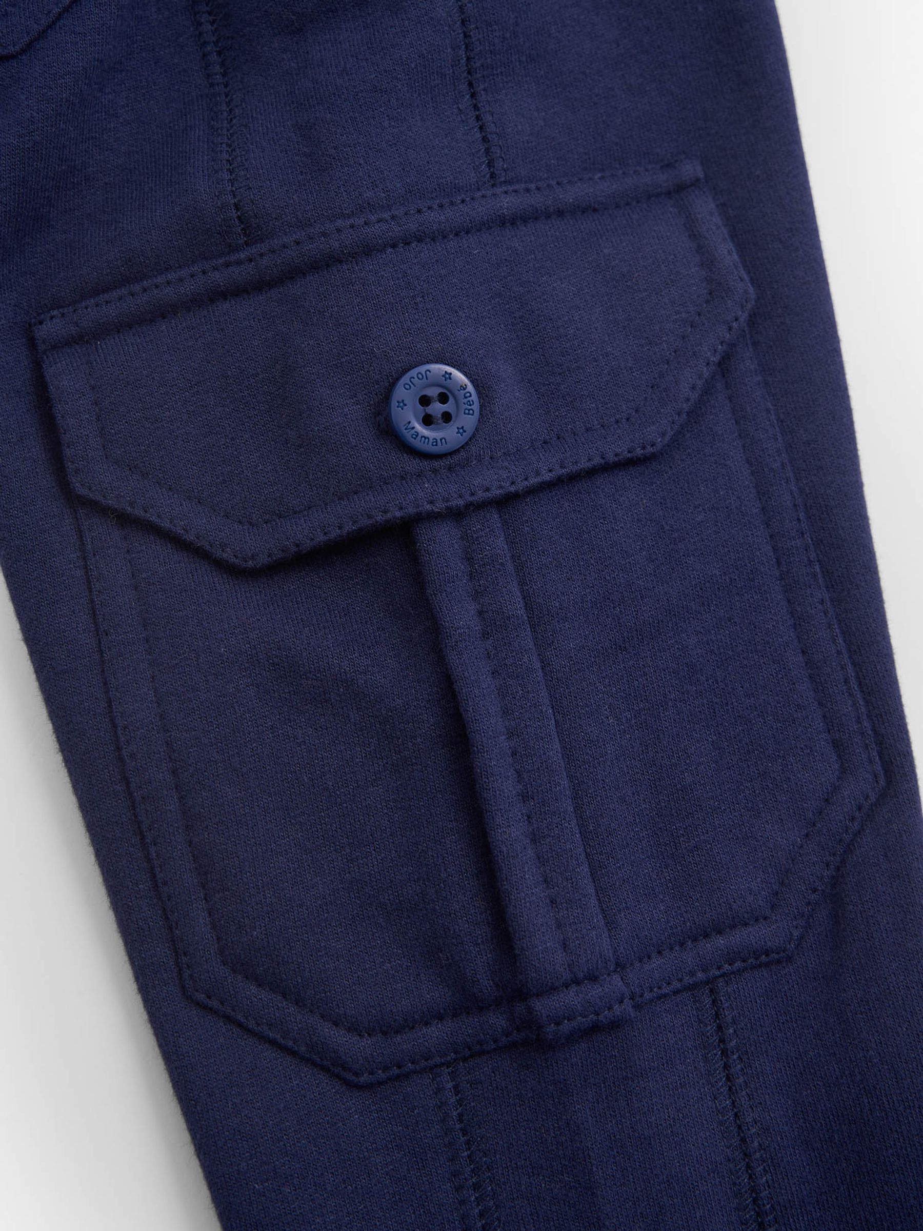 Navy Blue & Khaki Green 2-Pack Cargo Joggers - Image 10 of 10
