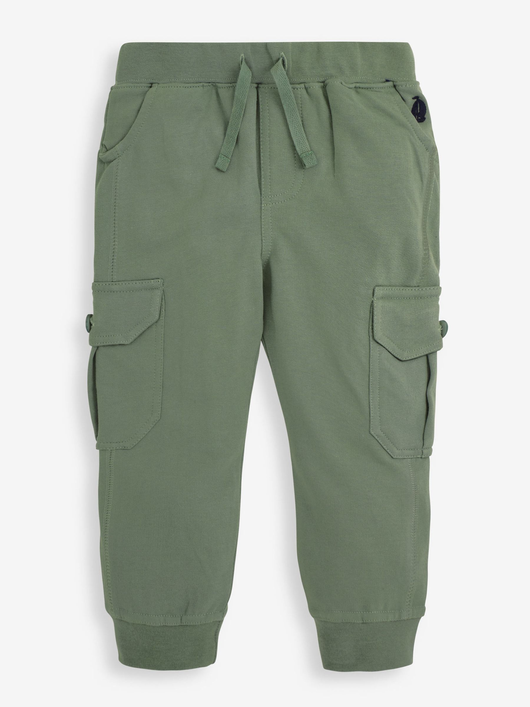 Navy Blue & Khaki Green 2-Pack Cargo Joggers - Image 8 of 10
