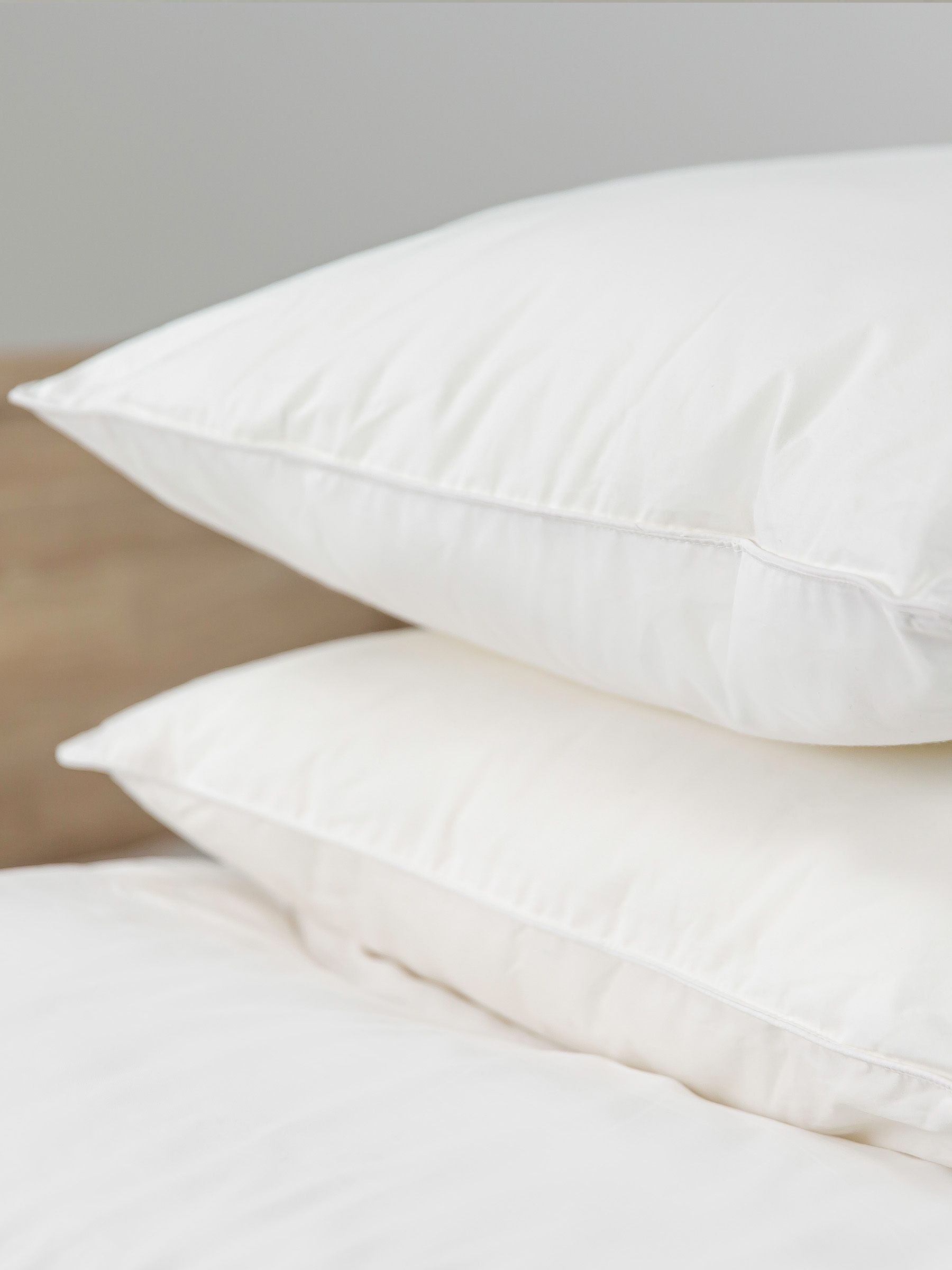 Snuggledown Set of 2 White Medium Anti Allergy Pillows - Image 1 of 5 Snuggledown Set of 2 White Medium Anti Allergy Pillows - Image 1 of 5