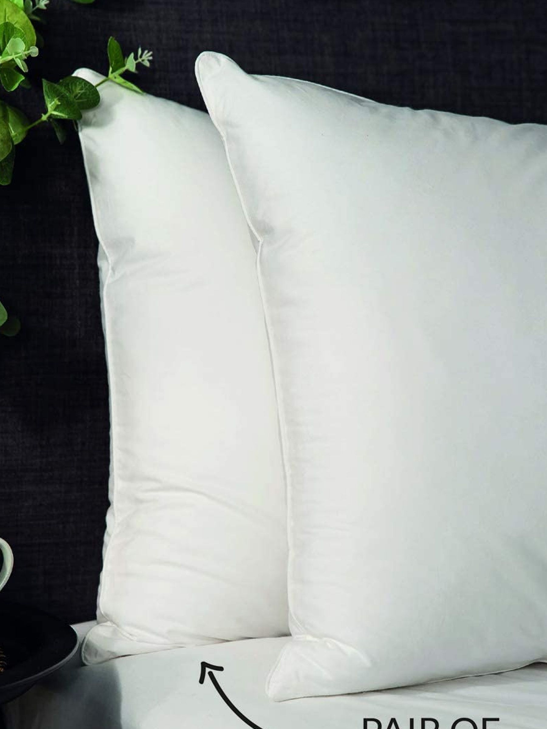 Snuggledown Set of 2 White Medium Anti Allergy Pillows - Image 2 of 5 Snuggledown Set of 2 White Medium Anti Allergy Pillows - Image 2 of 5