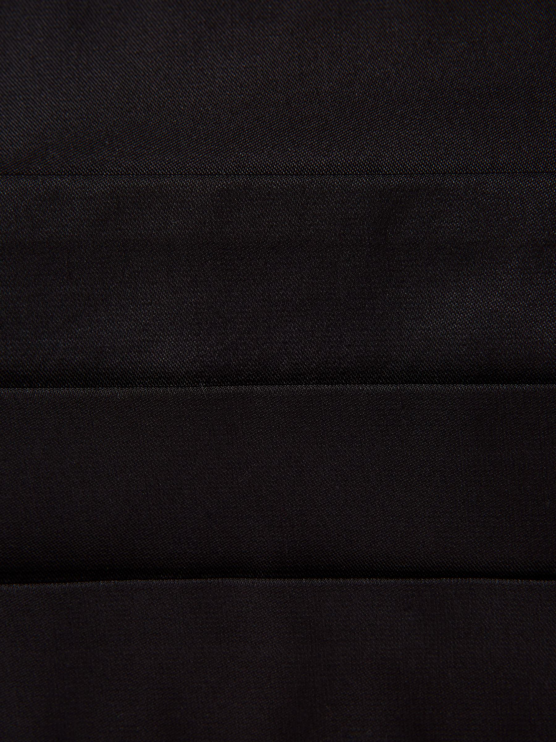 Silk Cummerbund in Black - Image 5 of 5
