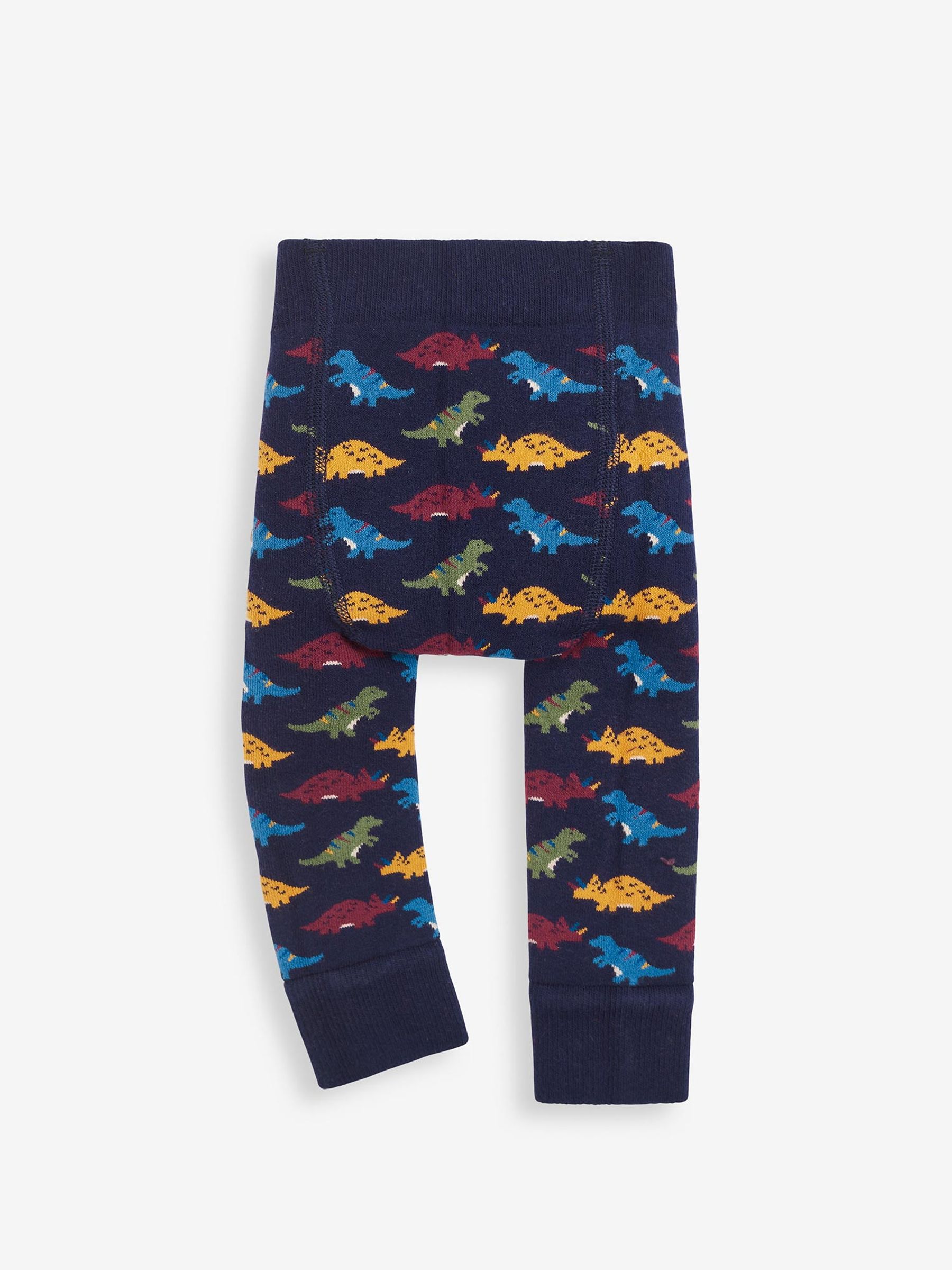 Navy Blue Dino Extra Thick Leggings - Image 1 of 2