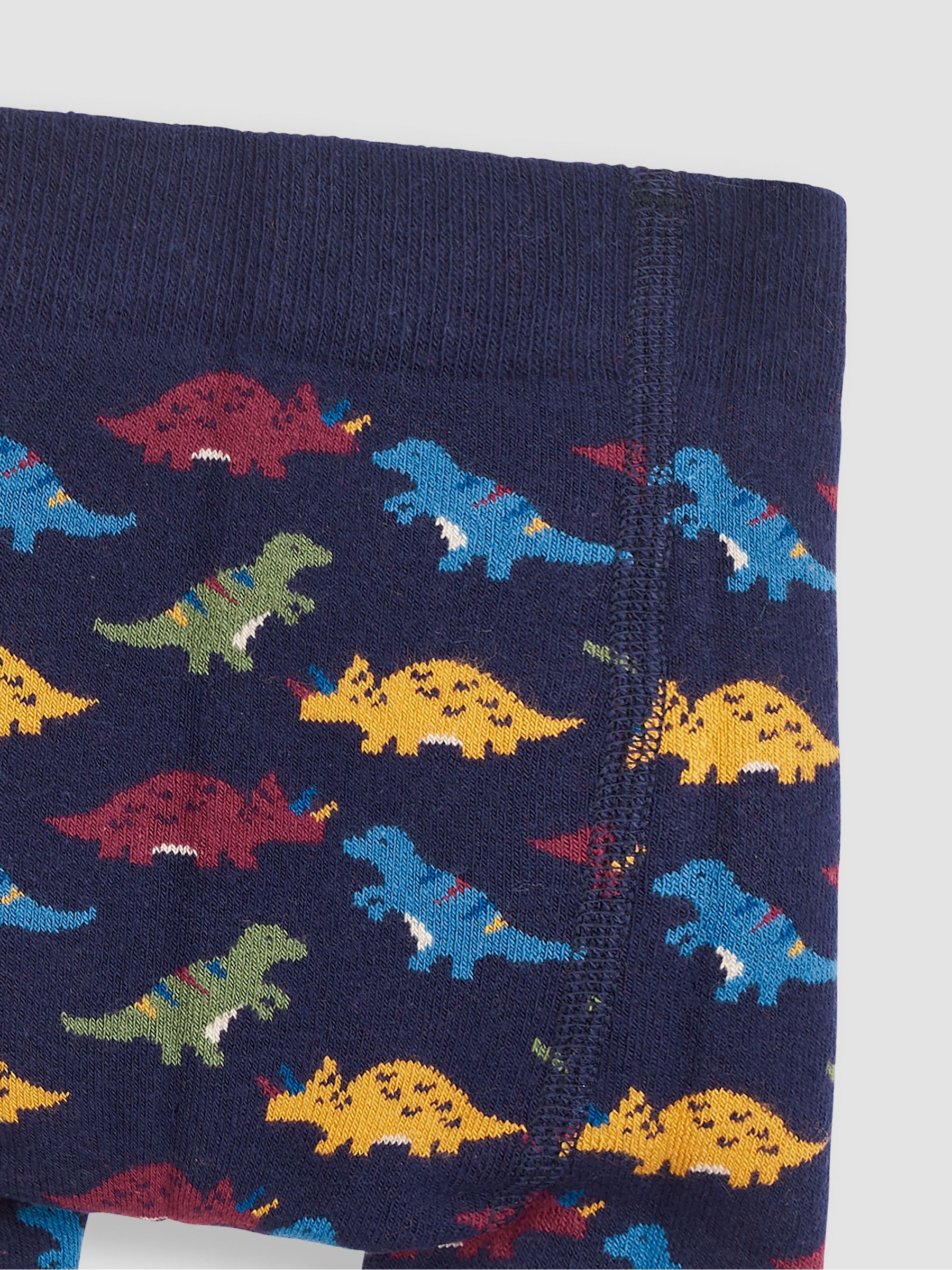 Navy Blue Dino Extra Thick Leggings - Image 2 of 2