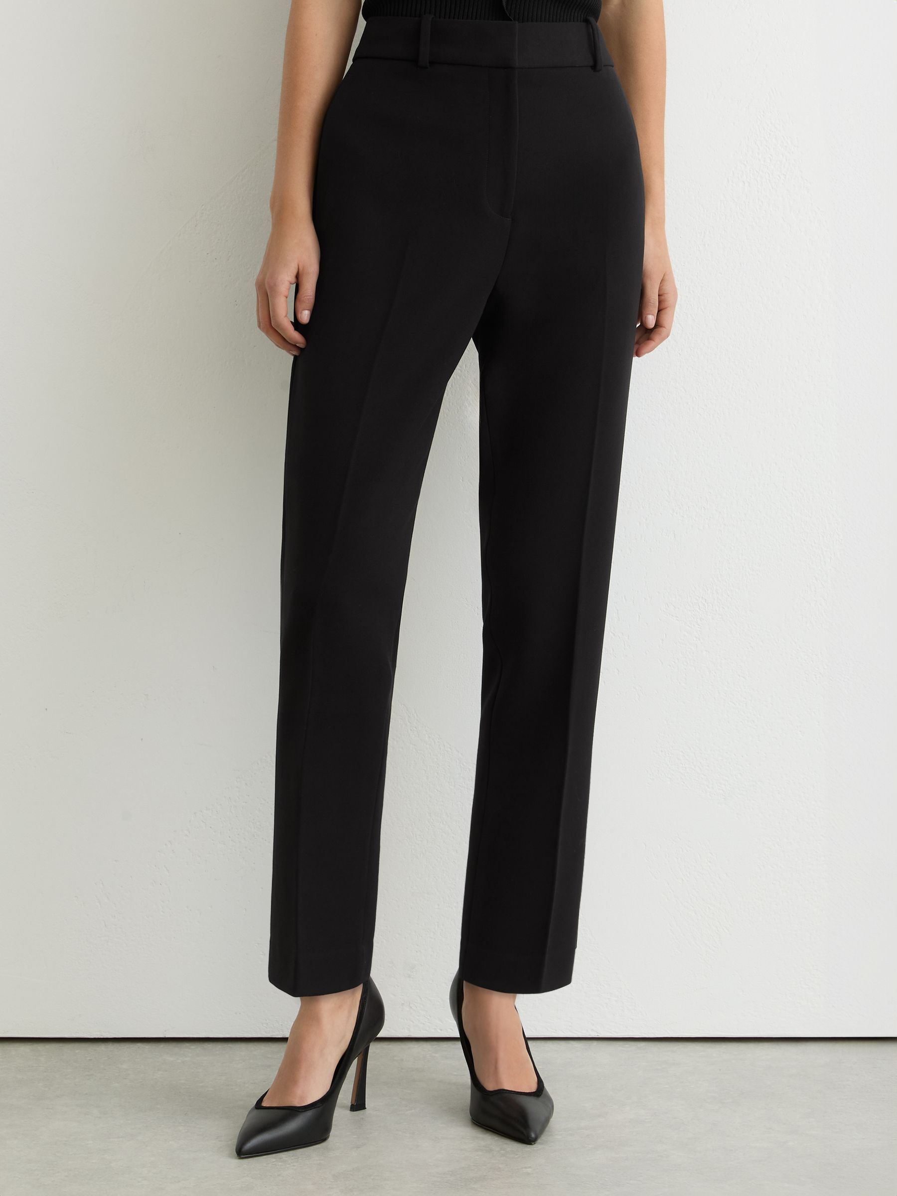 Tall Slim-Fit Suit Trousers in Black - Image 4 of 8