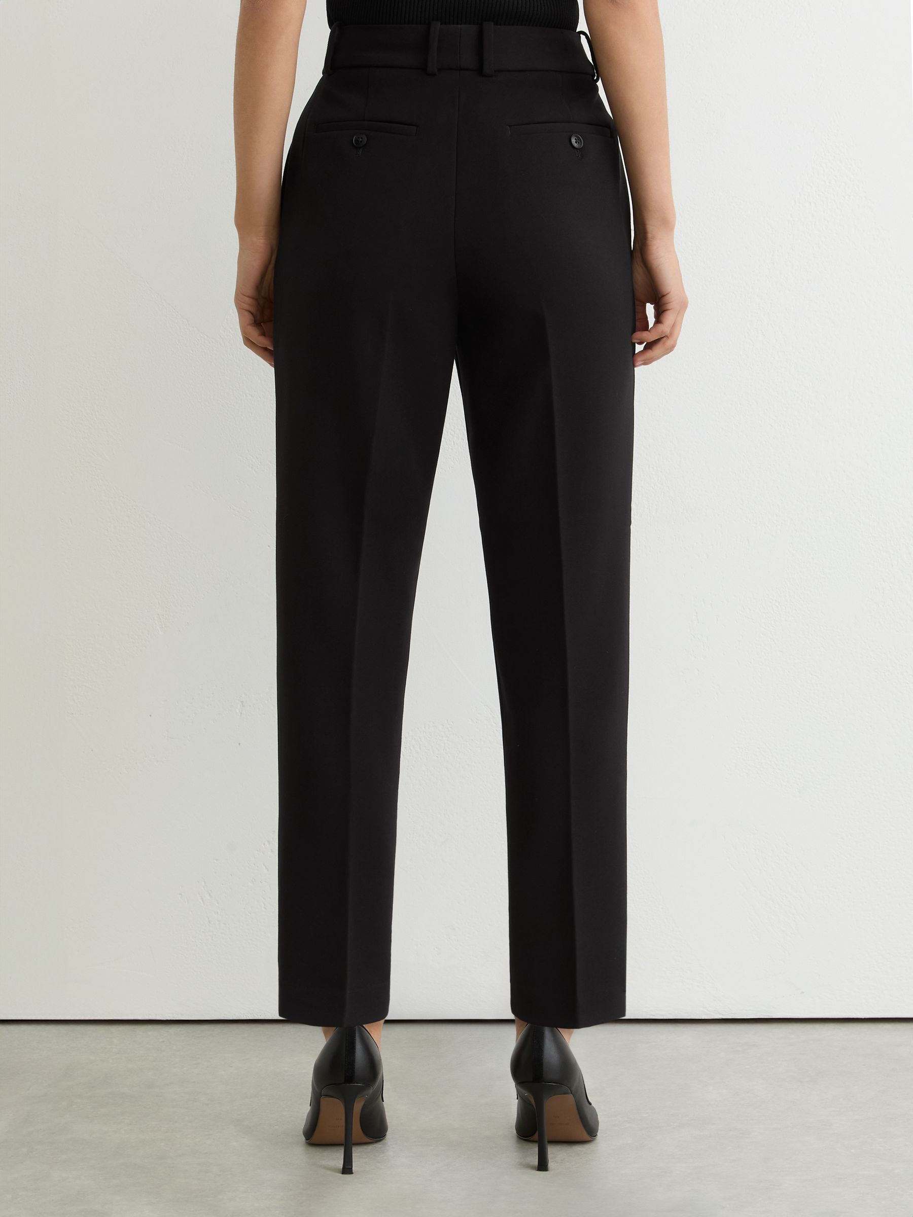 Tall Slim-Fit Suit Trousers in Black - Image 5 of 8