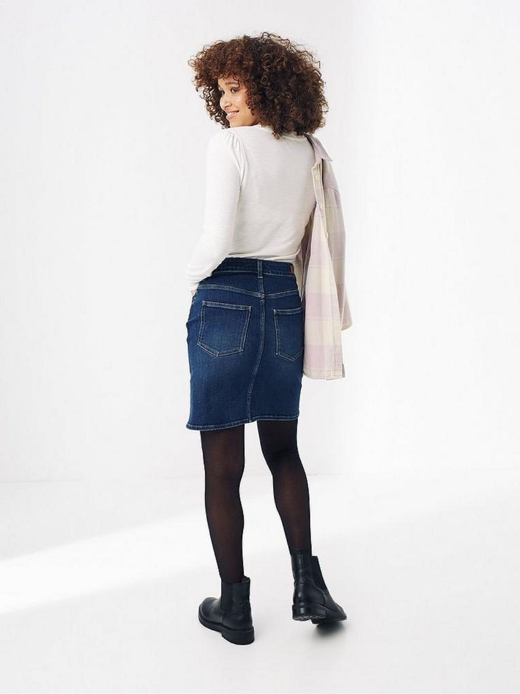 Blue Hope Denim Skirt - Image 2 of 4