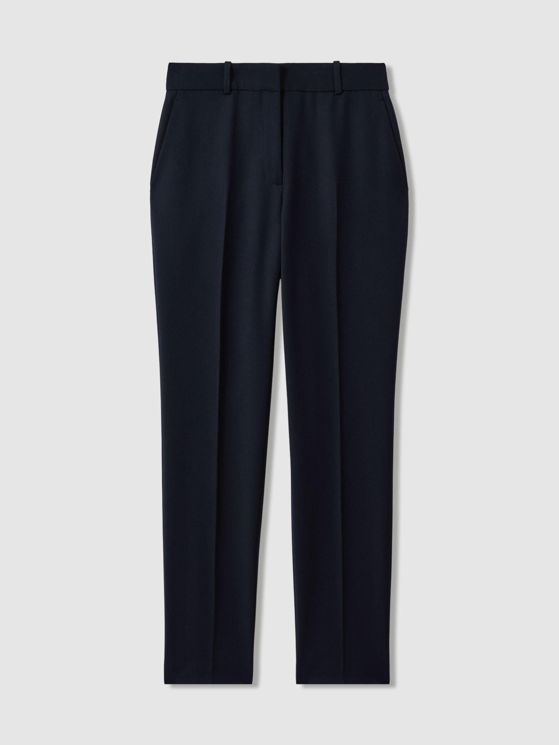 Tall Slim-Fit Suit Trousers in Navy - Image 2 of 8