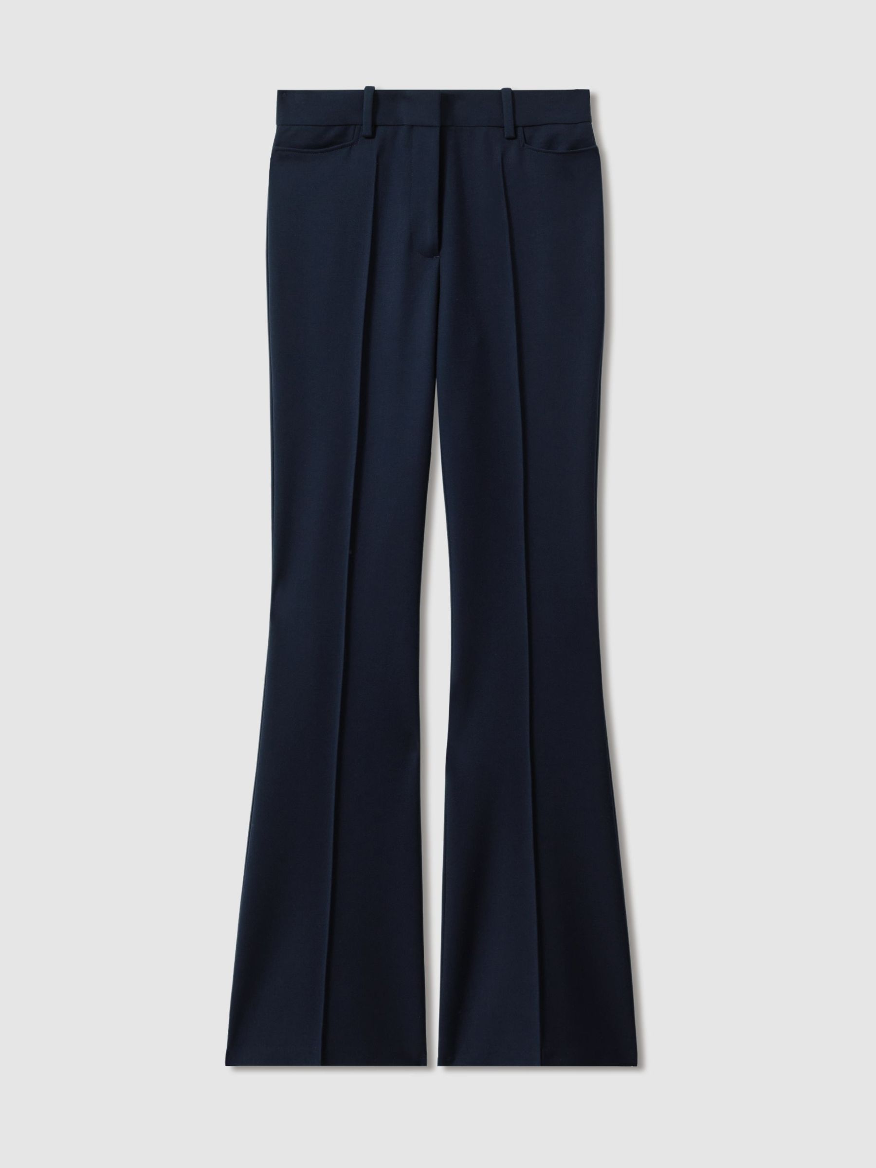 Grands Pantalon de costume évasé bleu marine - Image 2 de 8
