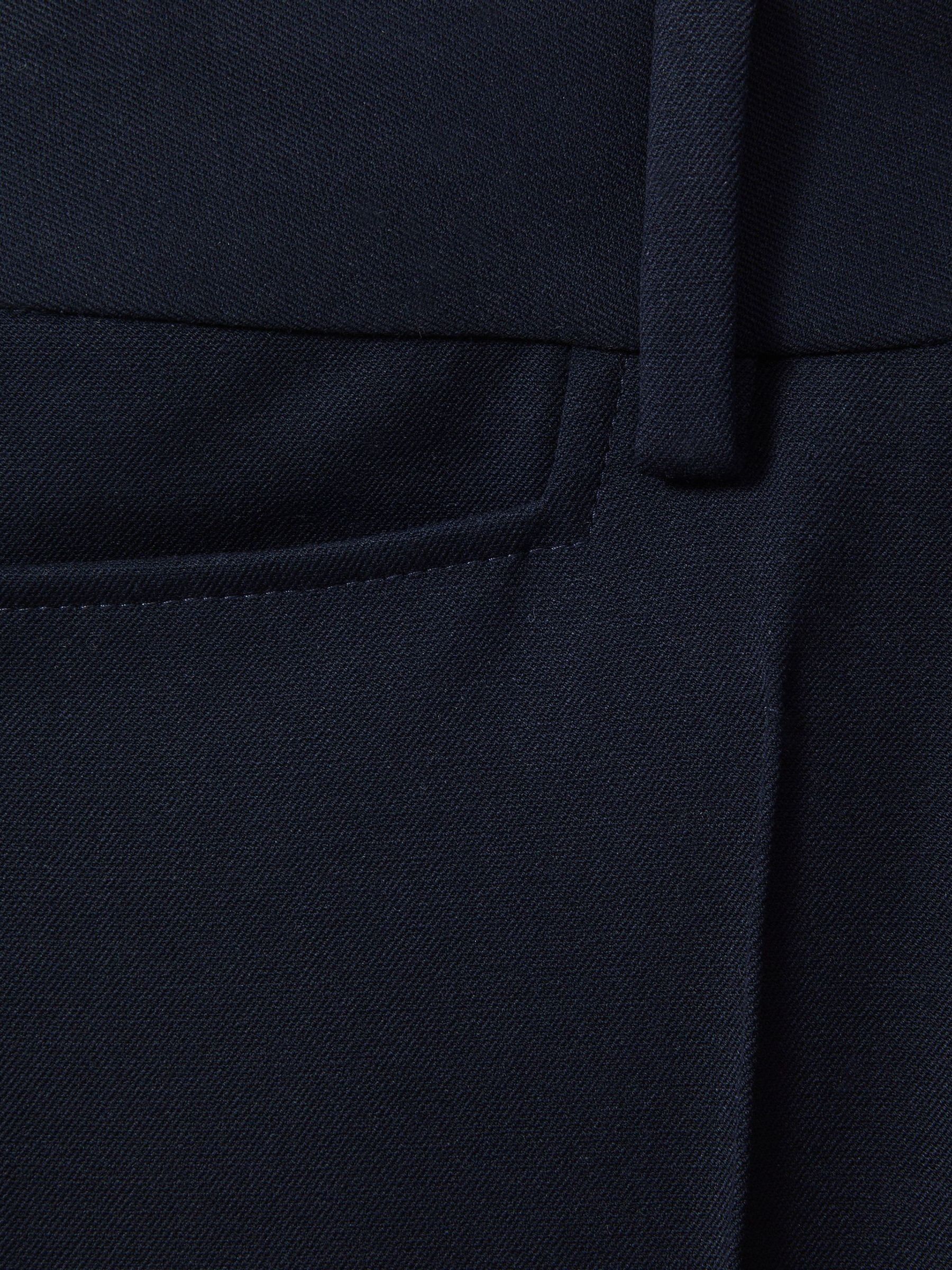 Grands Pantalon de costume évasé bleu marine - Image 7 de 8