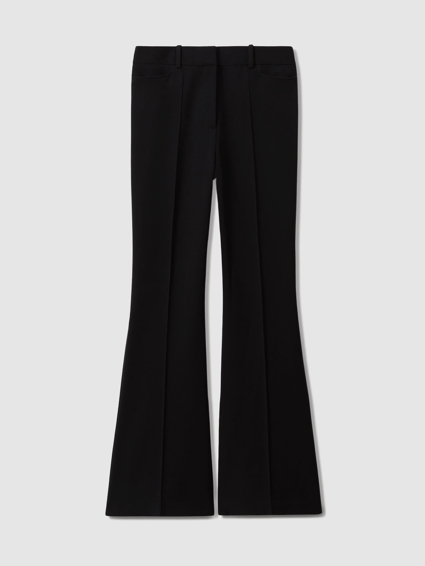 Tall Flared Suit Trousers in Black - Image 2 of 9