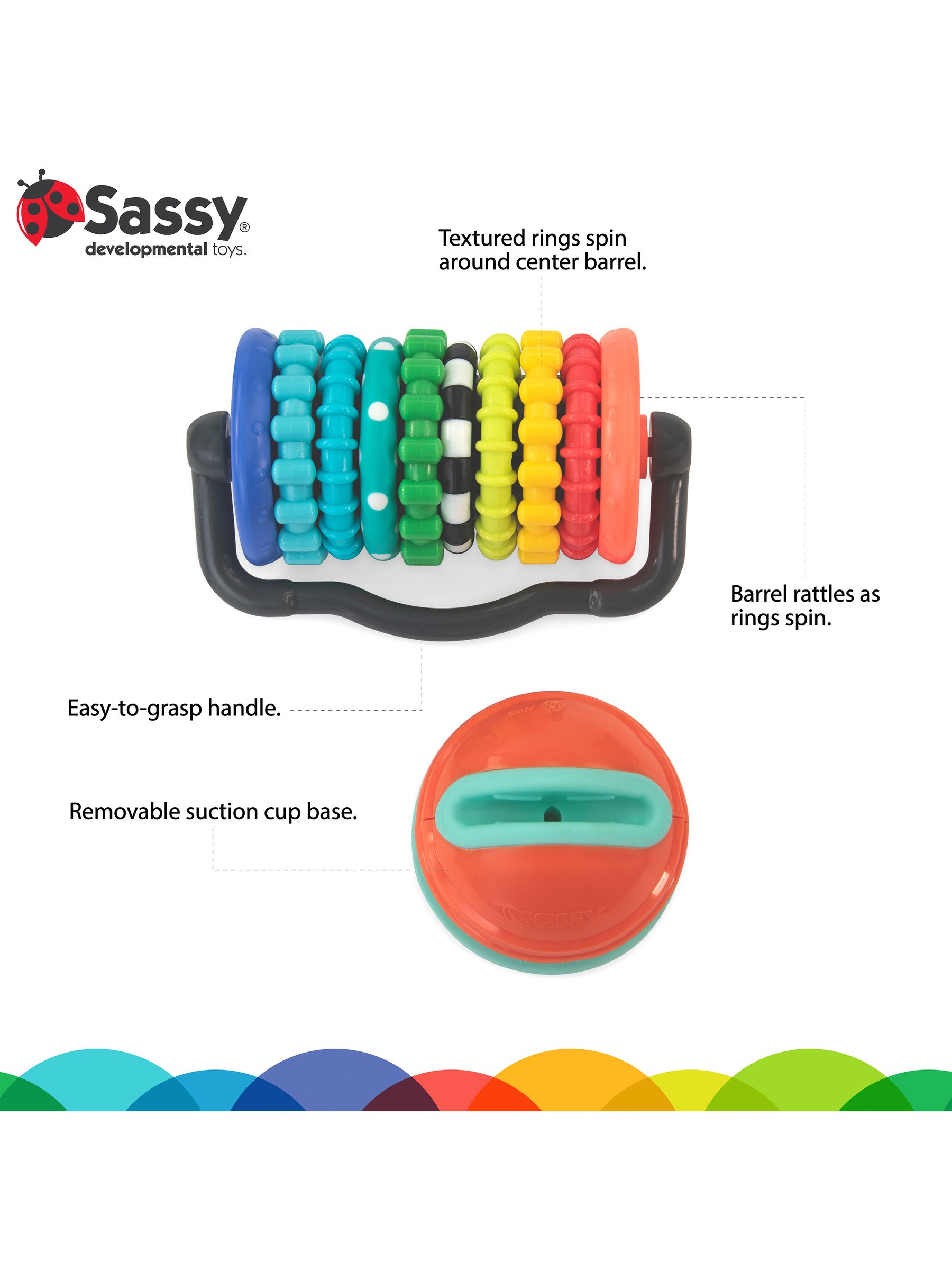 Sassy Rings Around Tray Toy - Image 3 of 5