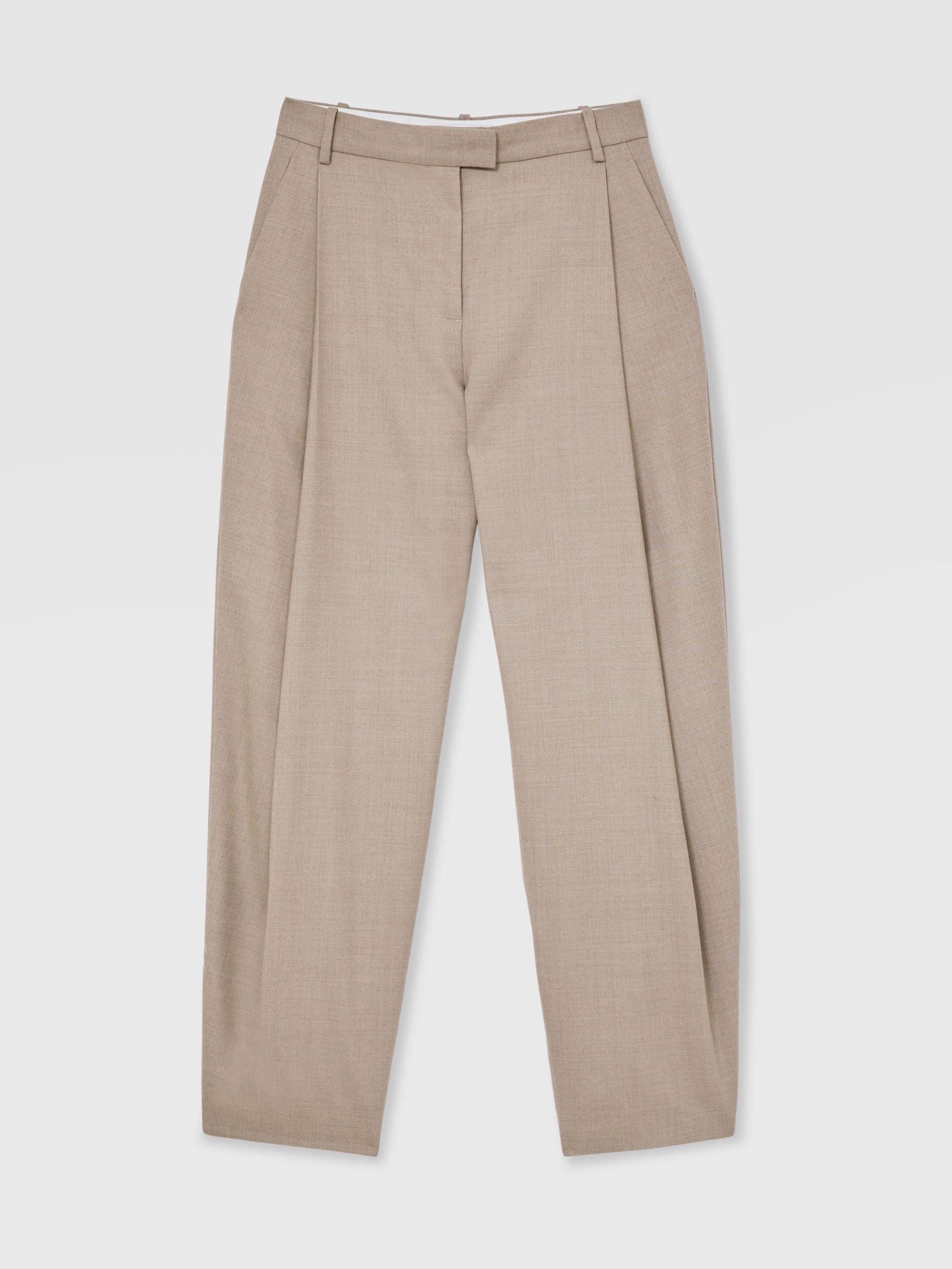 Pantalon de costume en laine mélangée Coupe ballon, Neutre - Image 2 de 7 Pantalon de costume en laine mélangée Coupe ballon, Neutre - Image 2 de 7