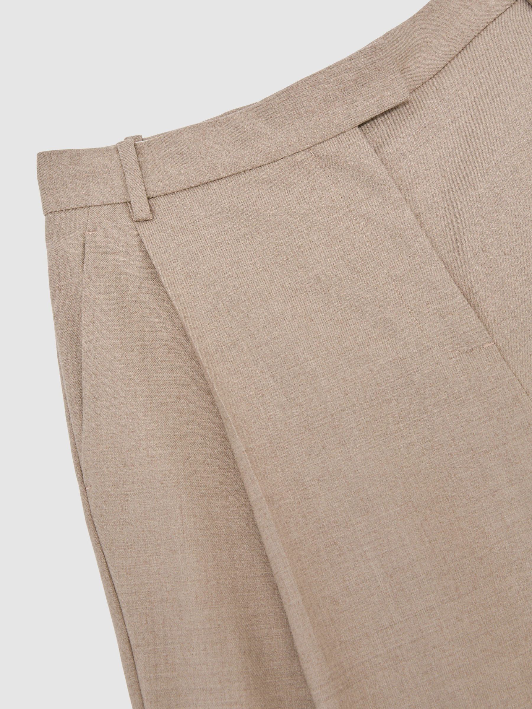 Pantalon de costume en laine mélangée Coupe ballon, Neutre - Image 7 de 7