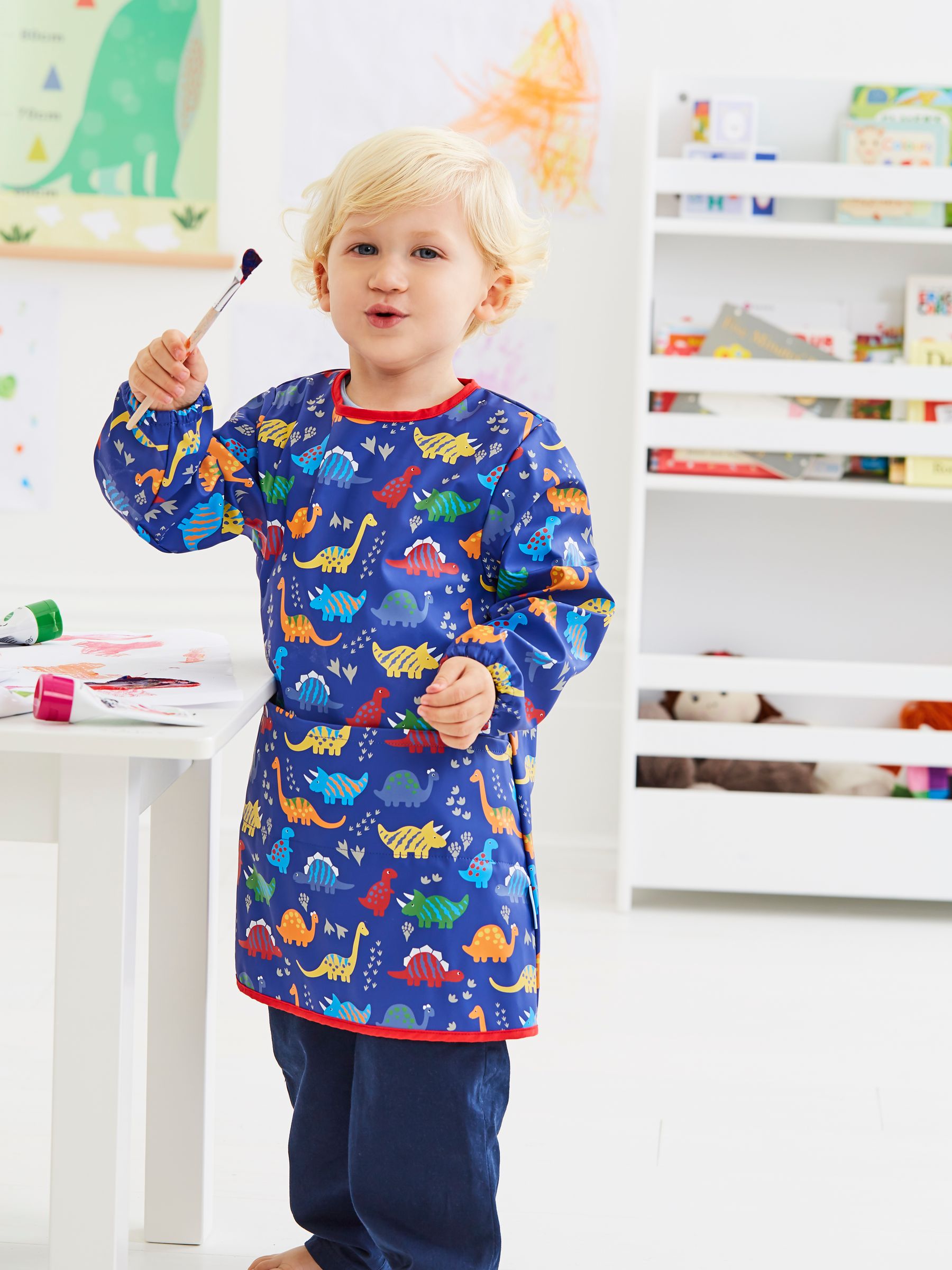 Blue Dino Multi-Purpose Coverall - Image 1 of 3