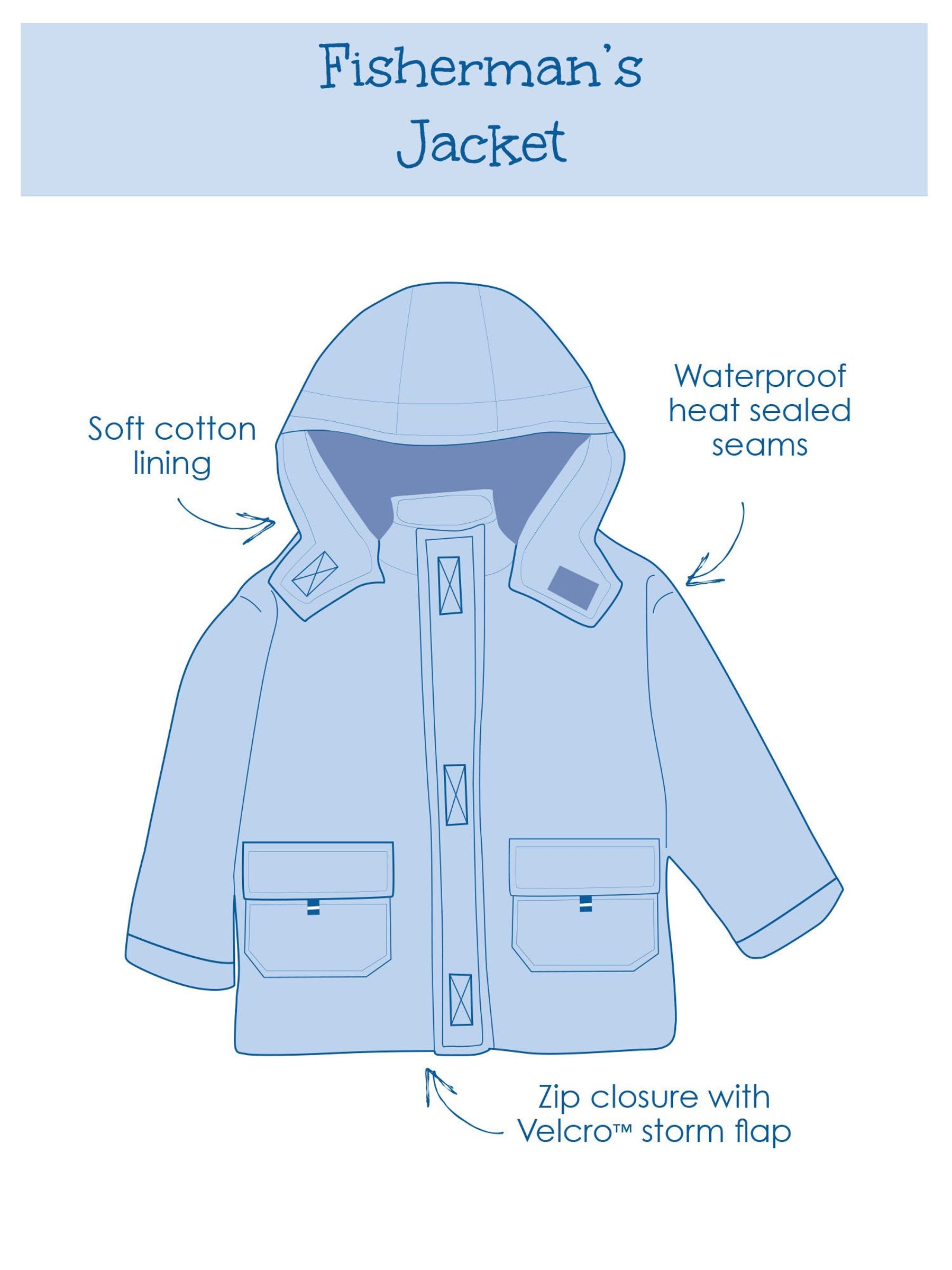 Green Boys' Dinosaur Waterproof Jacket - Image 11 of 11