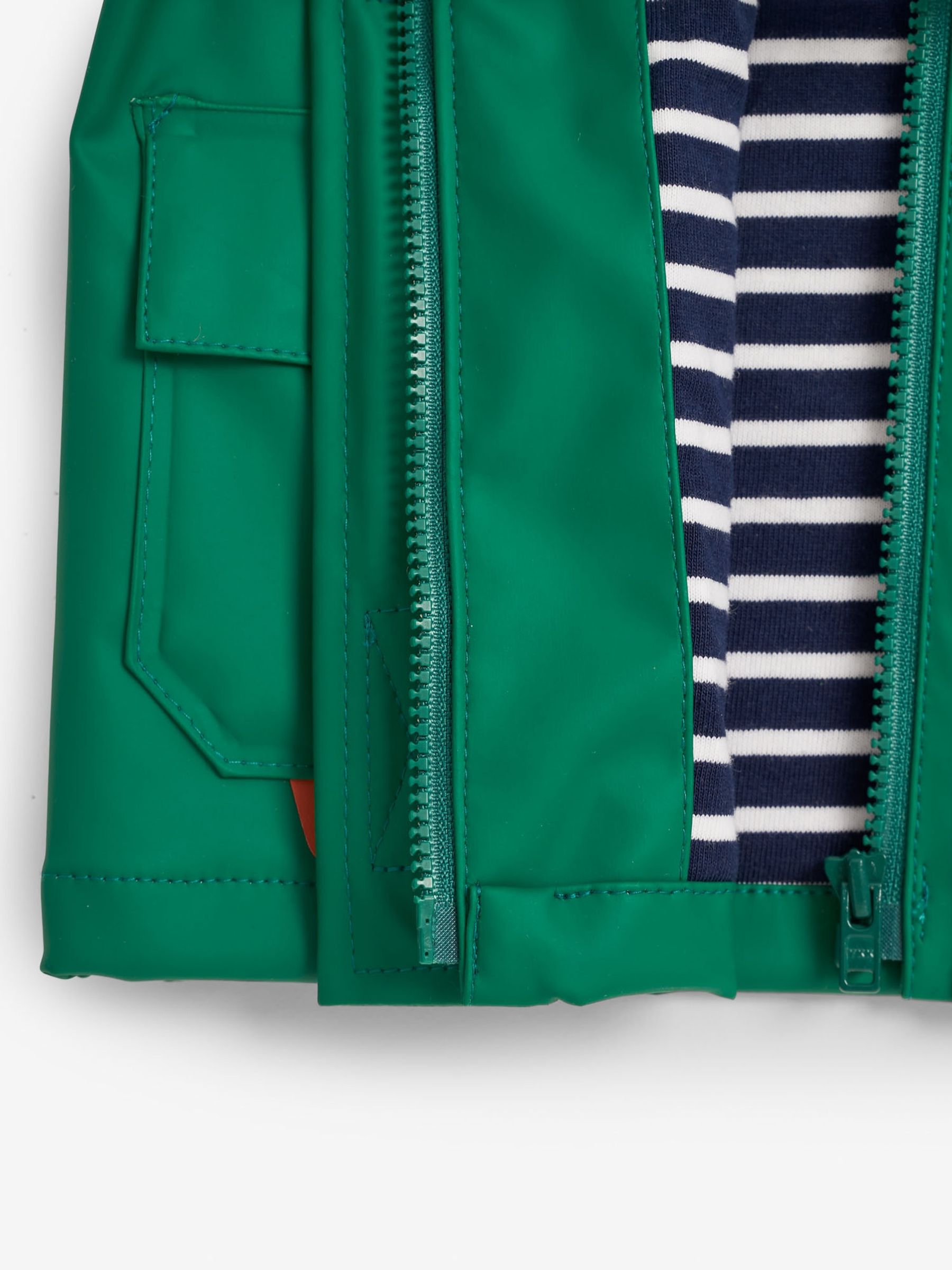 Green Boys' Dinosaur Waterproof Jacket - Image 9 of 11