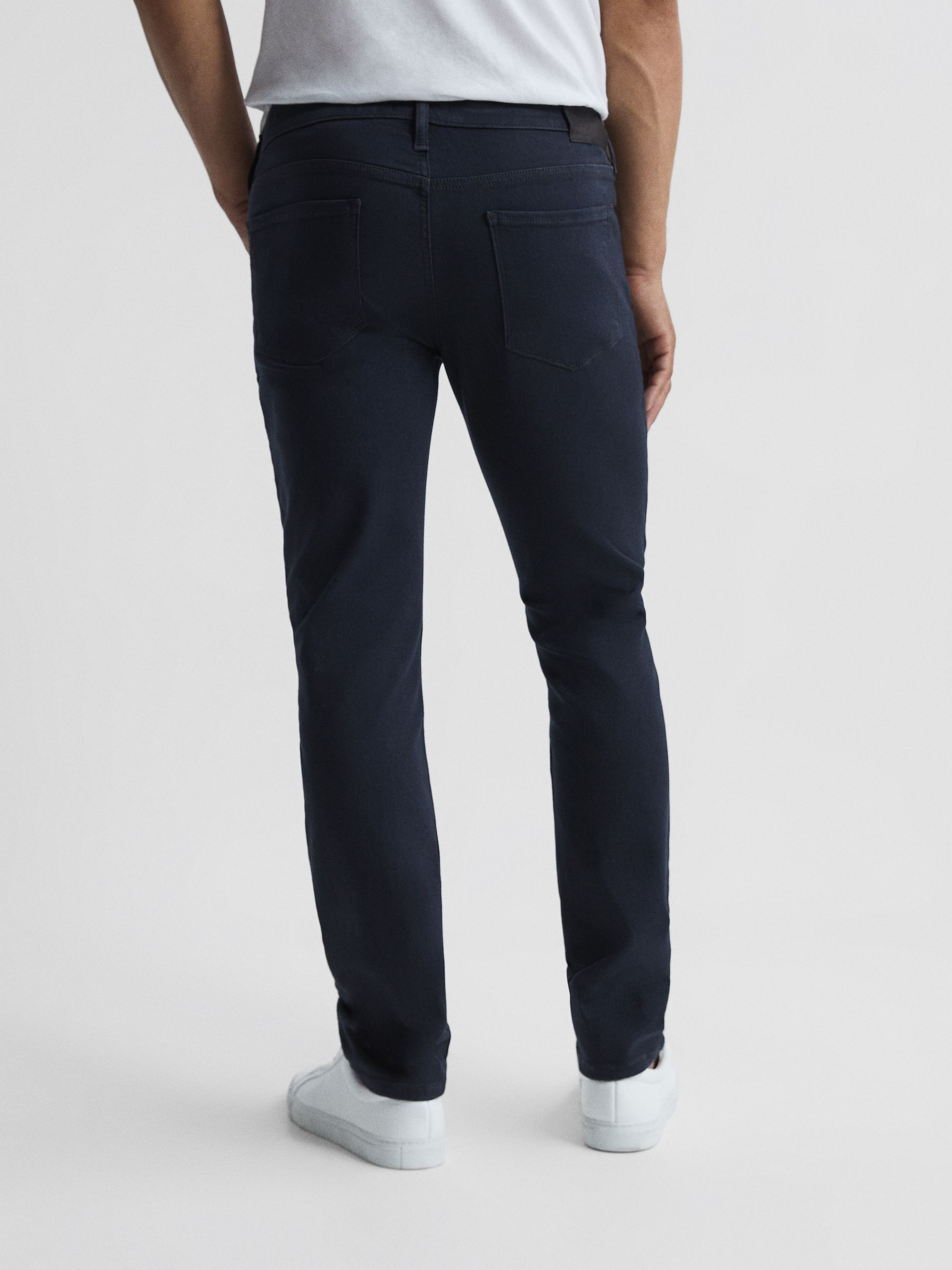 Paige High Stretch Skinny Jeans in Kirk - Image 5 of 7