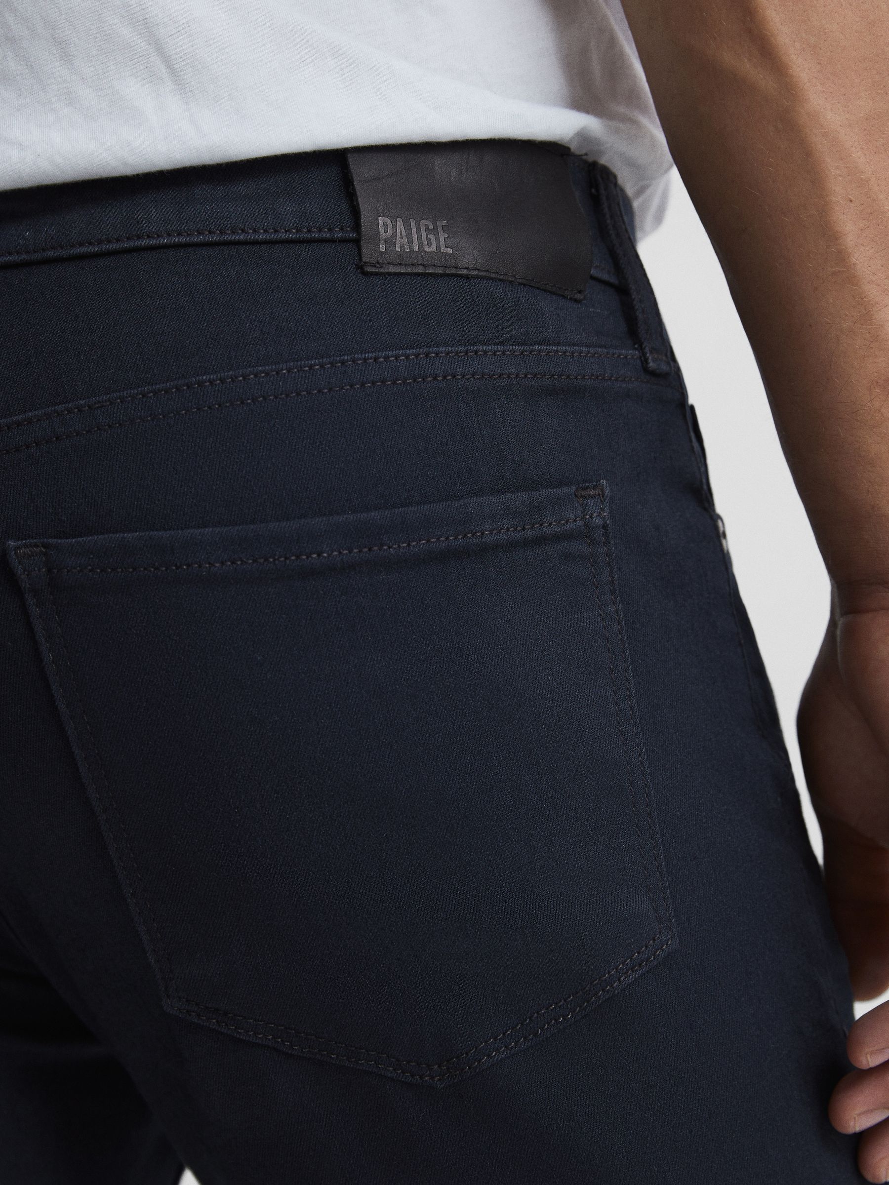 Paige High Stretch Skinny Jeans in Kirk - Image 6 of 7