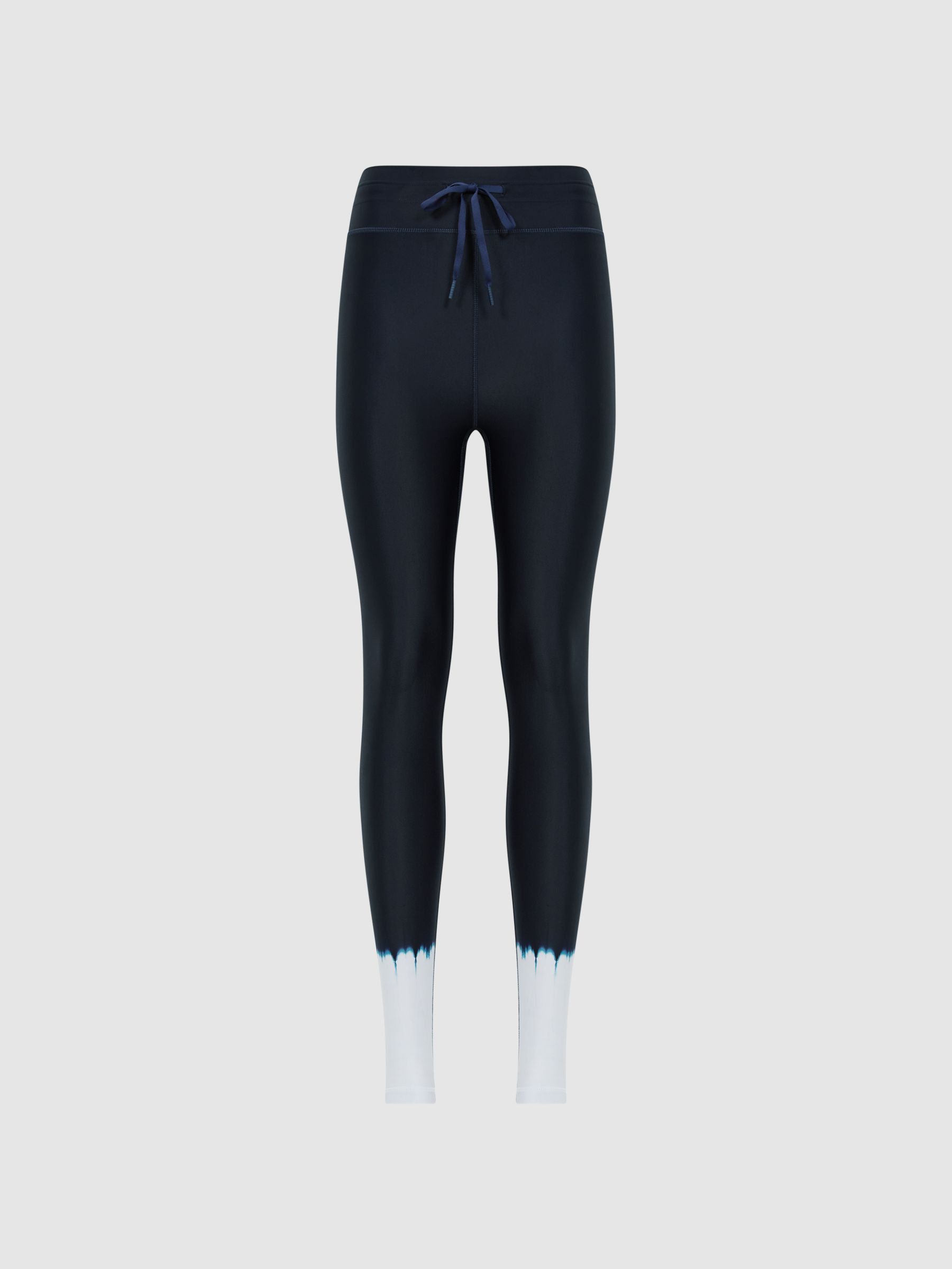The Upside Drawstring Leggings in Navy - Image 2 of 5