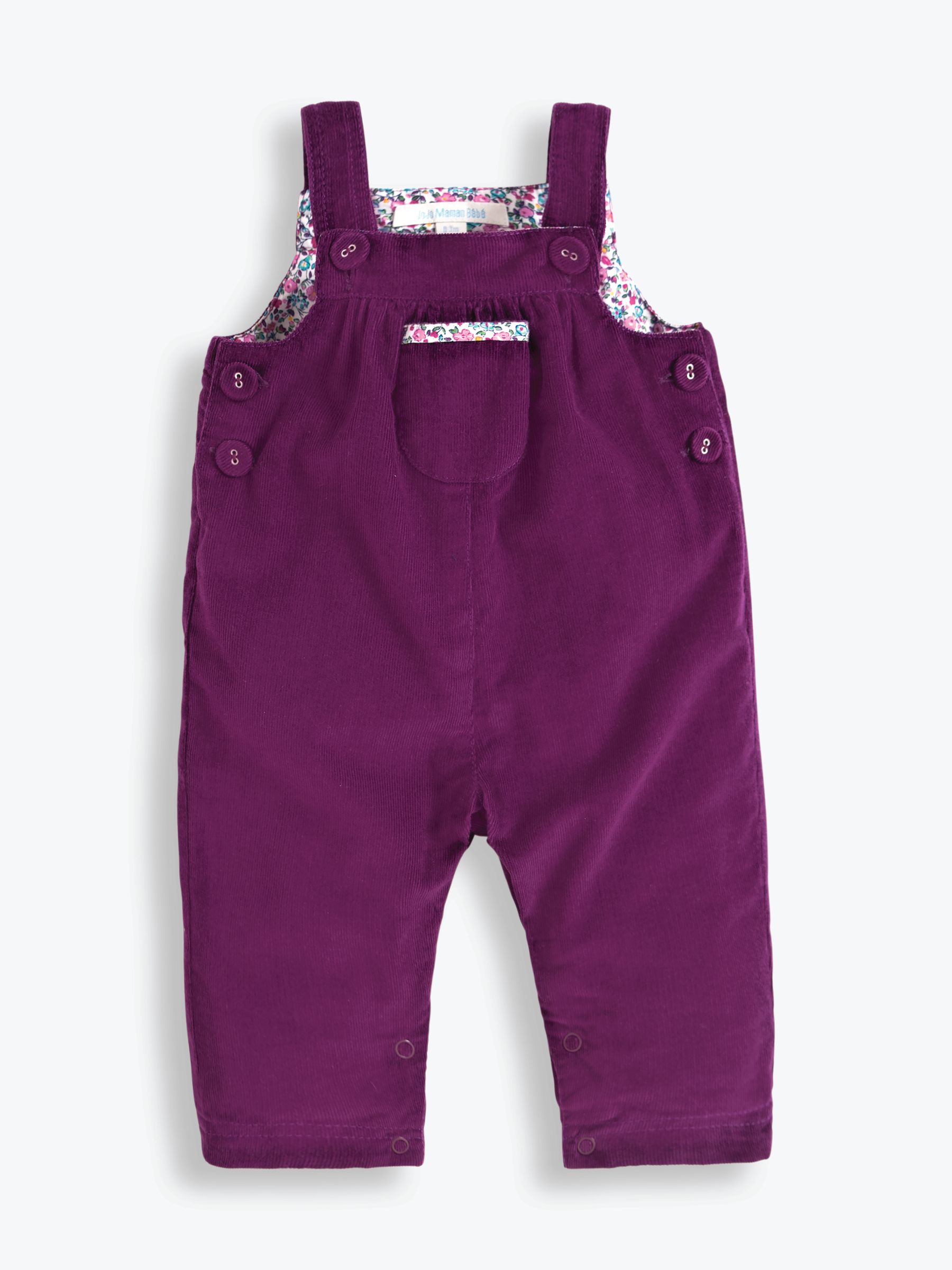 Plum Pretty Cord Dungarees - Image 1 of 3